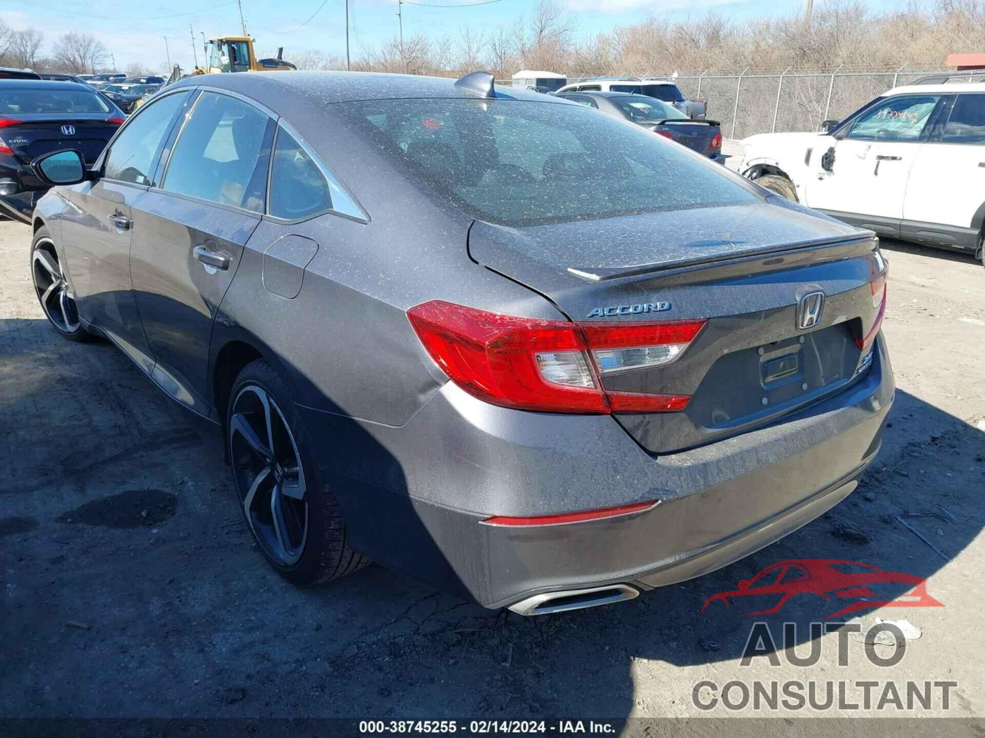 HONDA ACCORD 2019 - 1HGCZ2F39KA004445