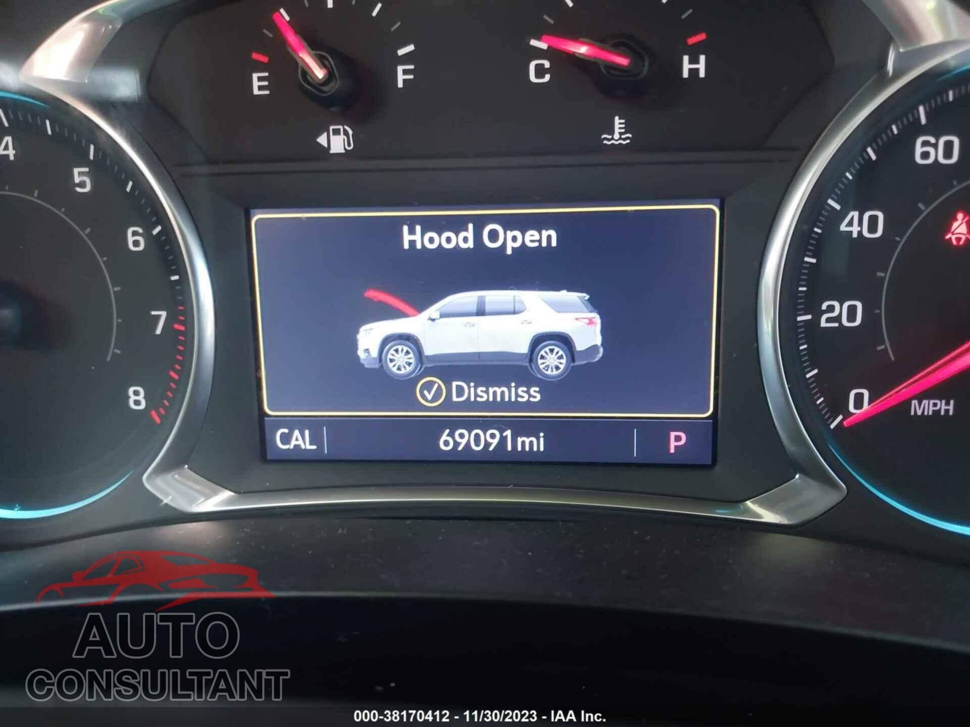 CHEVROLET TRAVERSE 2020 - 1GNERNKW6LJ173473