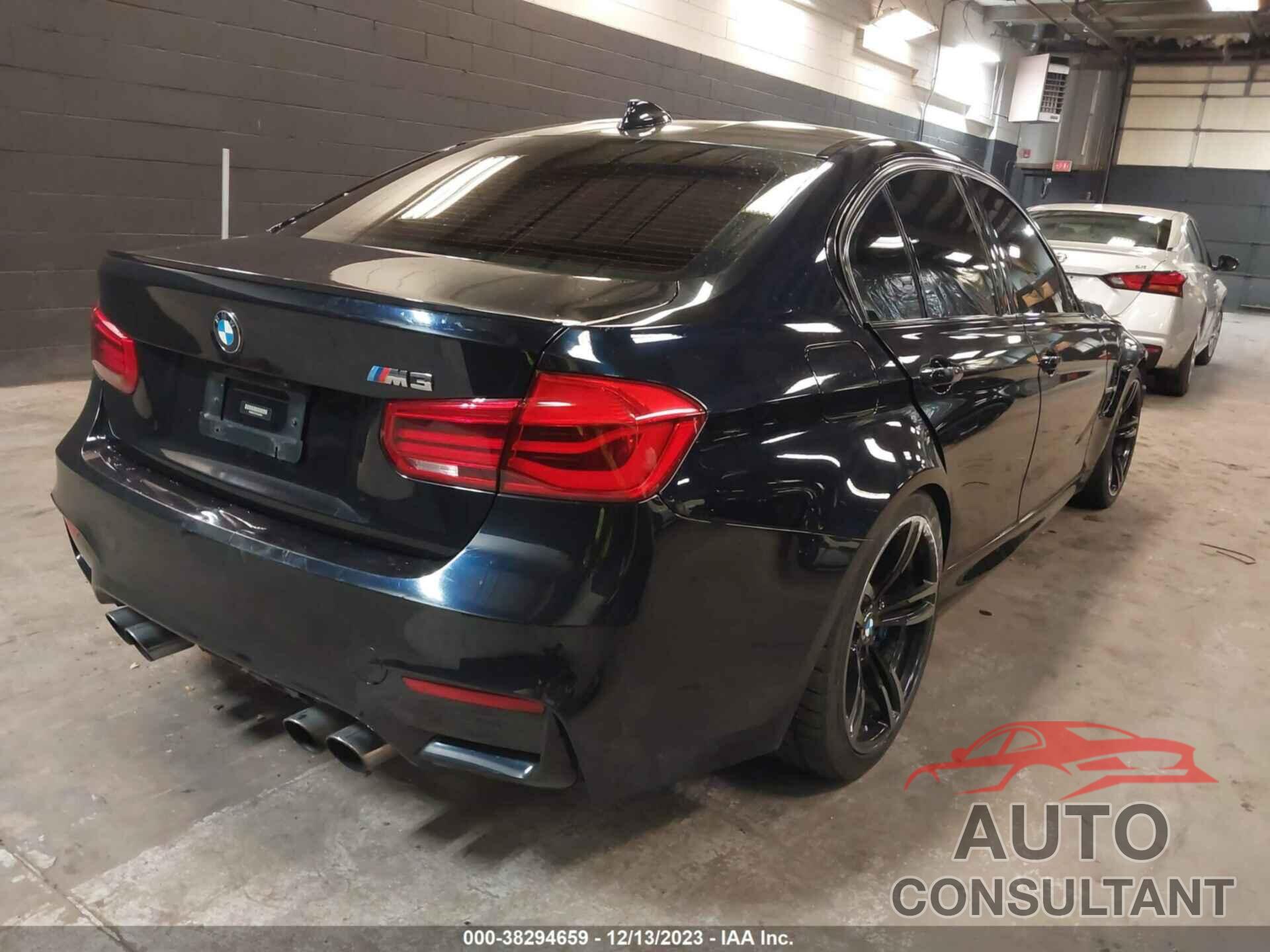 BMW M3 2016 - WBS8M9C50G5D30698