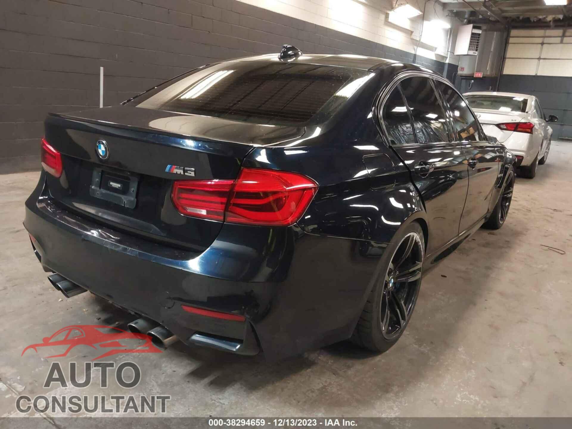 BMW M3 2016 - WBS8M9C50G5D30698