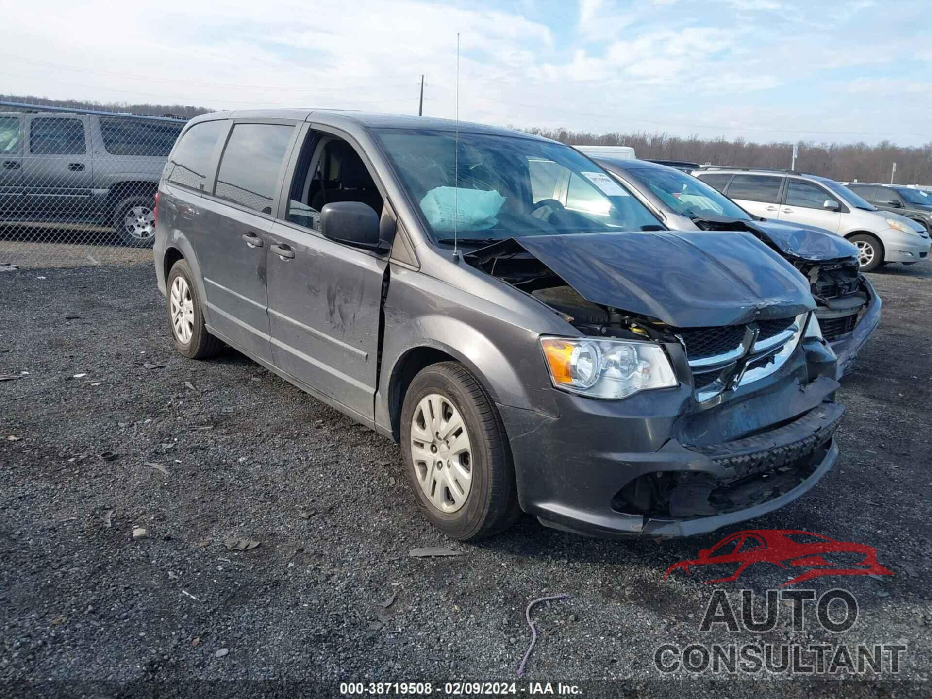 DODGE GRAND CARAVAN 2016 - 2C4RDGBG5GR396814