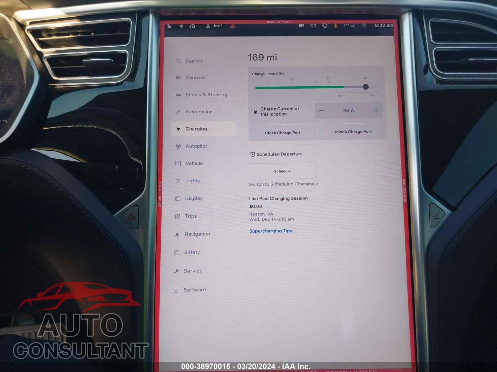 TESLA MODEL S 2017 - 5YJSA1E26HF212095