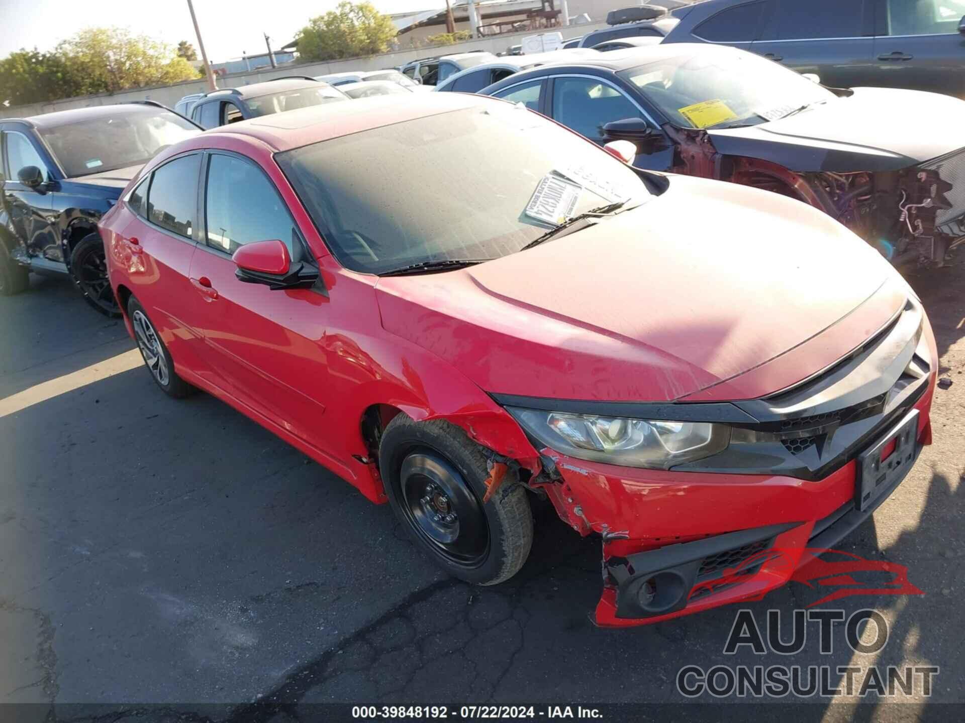 HONDA CIVIC 2016 - 2HGFC2F89GH504094