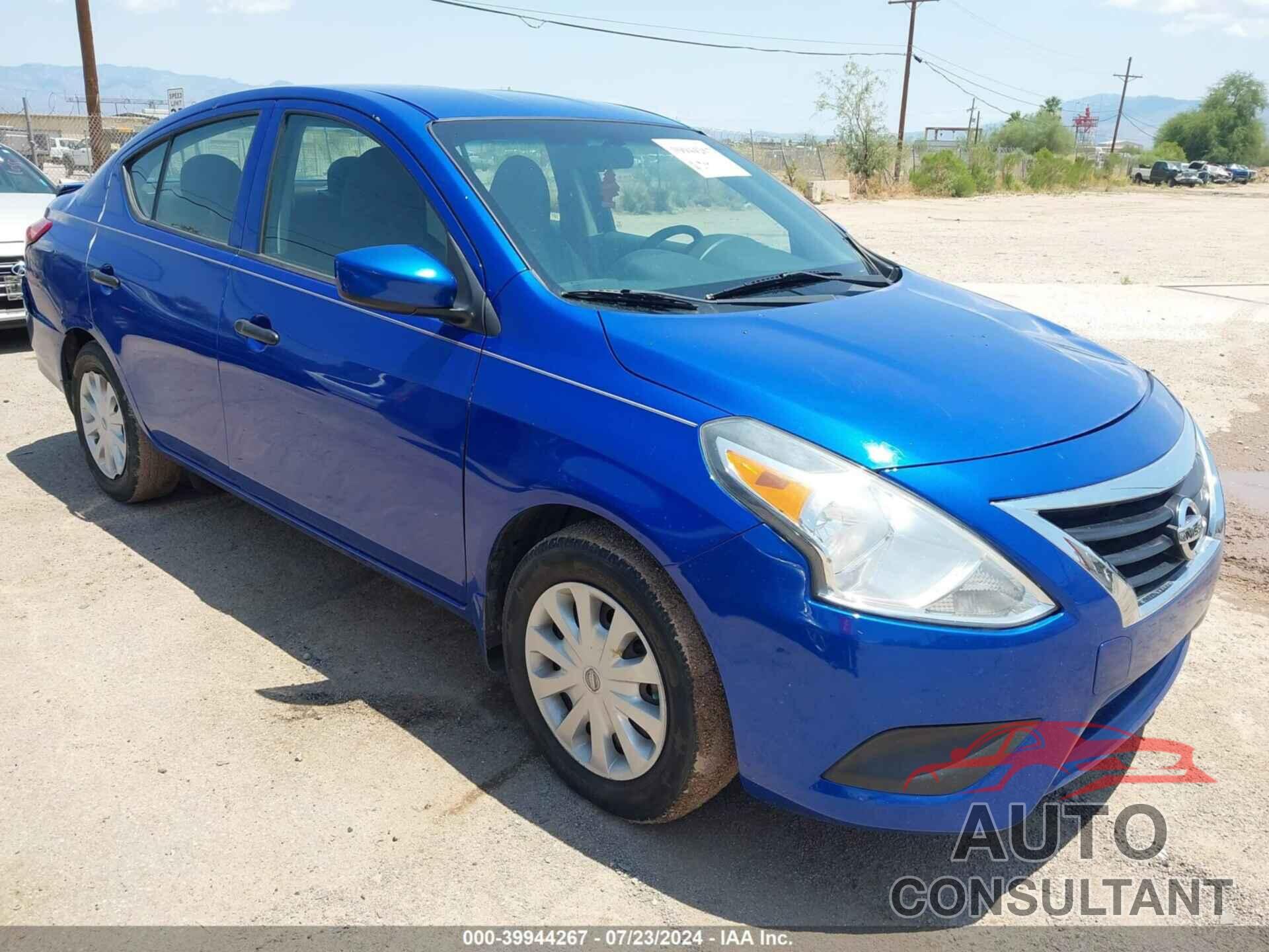 NISSAN VERSA 2016 - 3N1CN7AP7GL902700