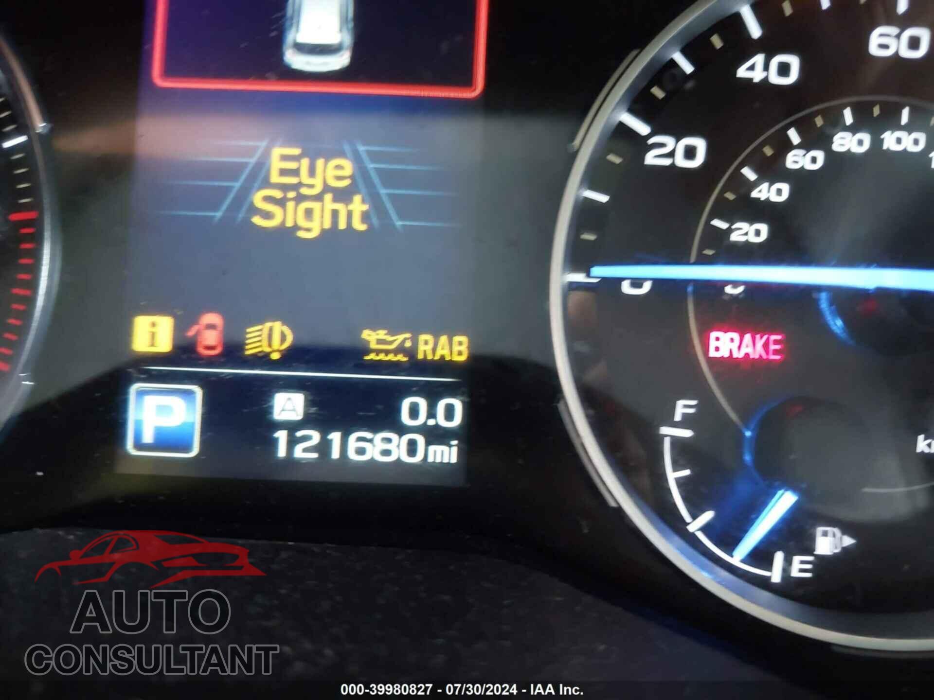 SUBARU ASCENT 2019 - 4S4WMARD4K3404992