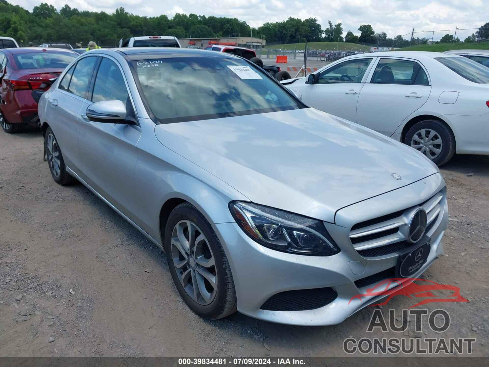 MERCEDES-BENZ C 300 2017 - WDDWF4JB5HR252680