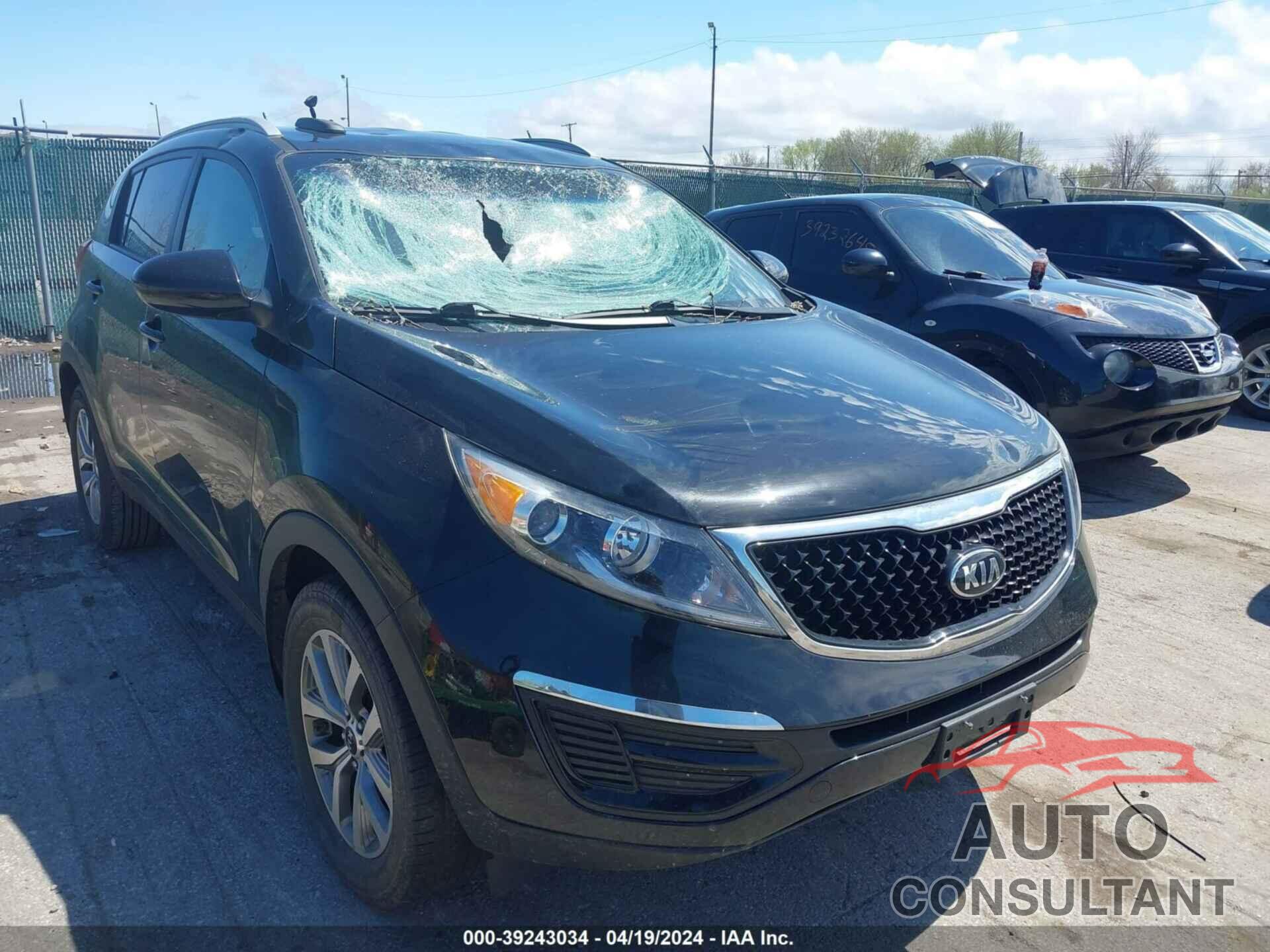 KIA SPORTAGE 2016 - KNDPB3AC2G7794861