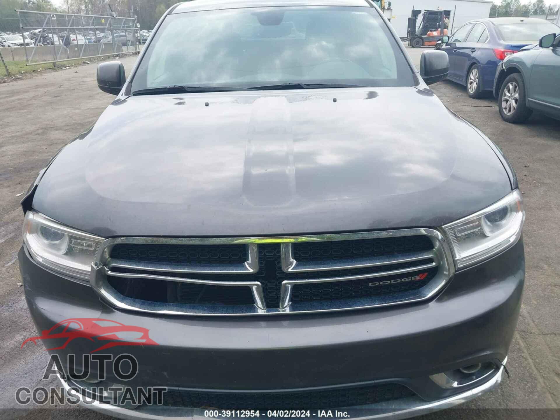 DODGE DURANGO 2019 - 1C4RDHAG9KC550109