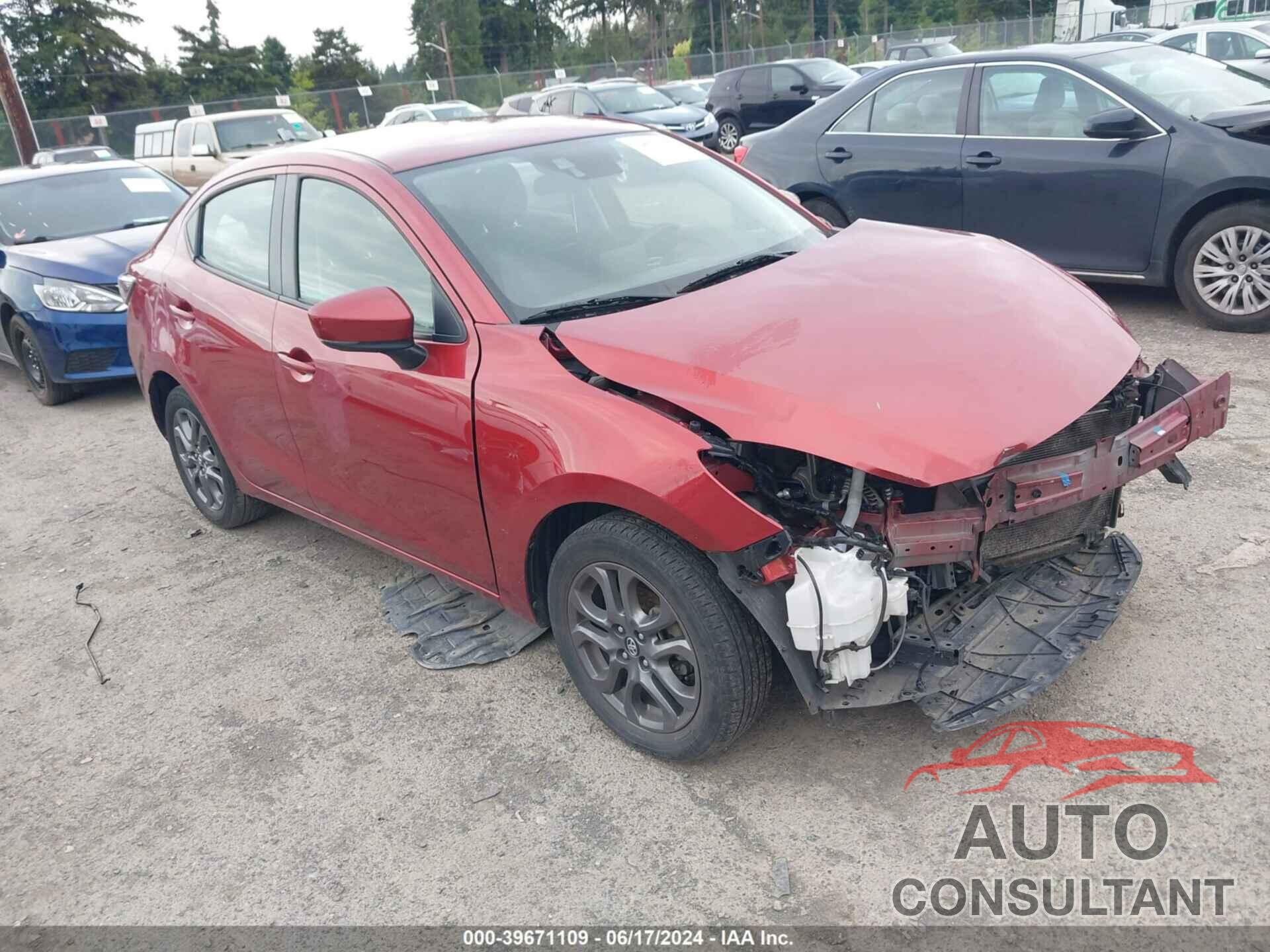 TOYOTA YARIS 2020 - 3MYDLBYV9LY715312