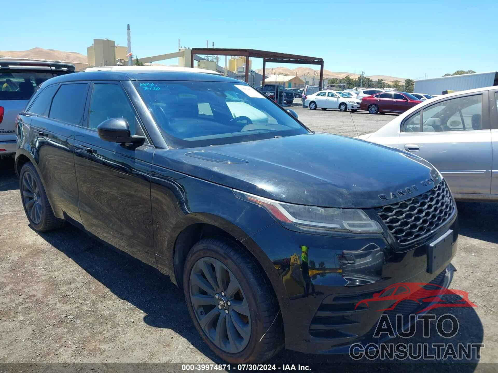 LAND ROVER RANGE ROVER VELAR 2019 - SALYL2EX4KA204060