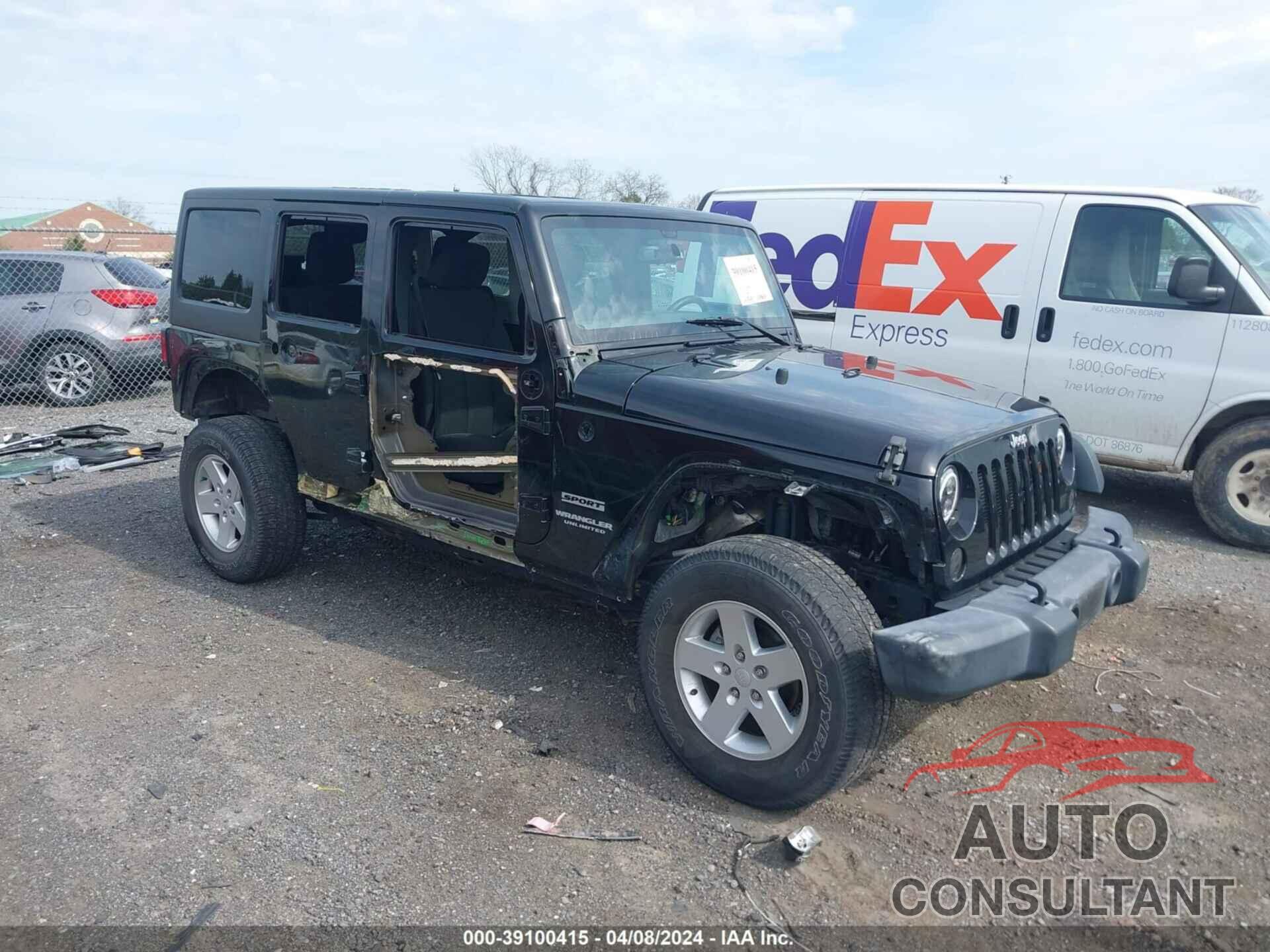 JEEP WRANGLER UNLIMITED 2016 - 1C4BJWDG0GL145726
