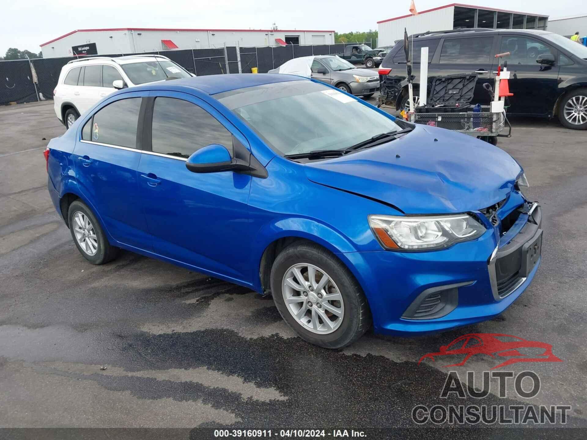 CHEVROLET SONIC 2017 - 1G1JD5SH9H4127142