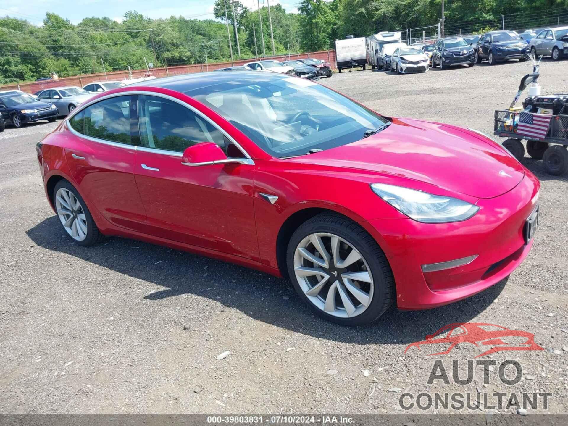 TESLA MODEL 3 2018 - 5YJ3E1EA2JF032134