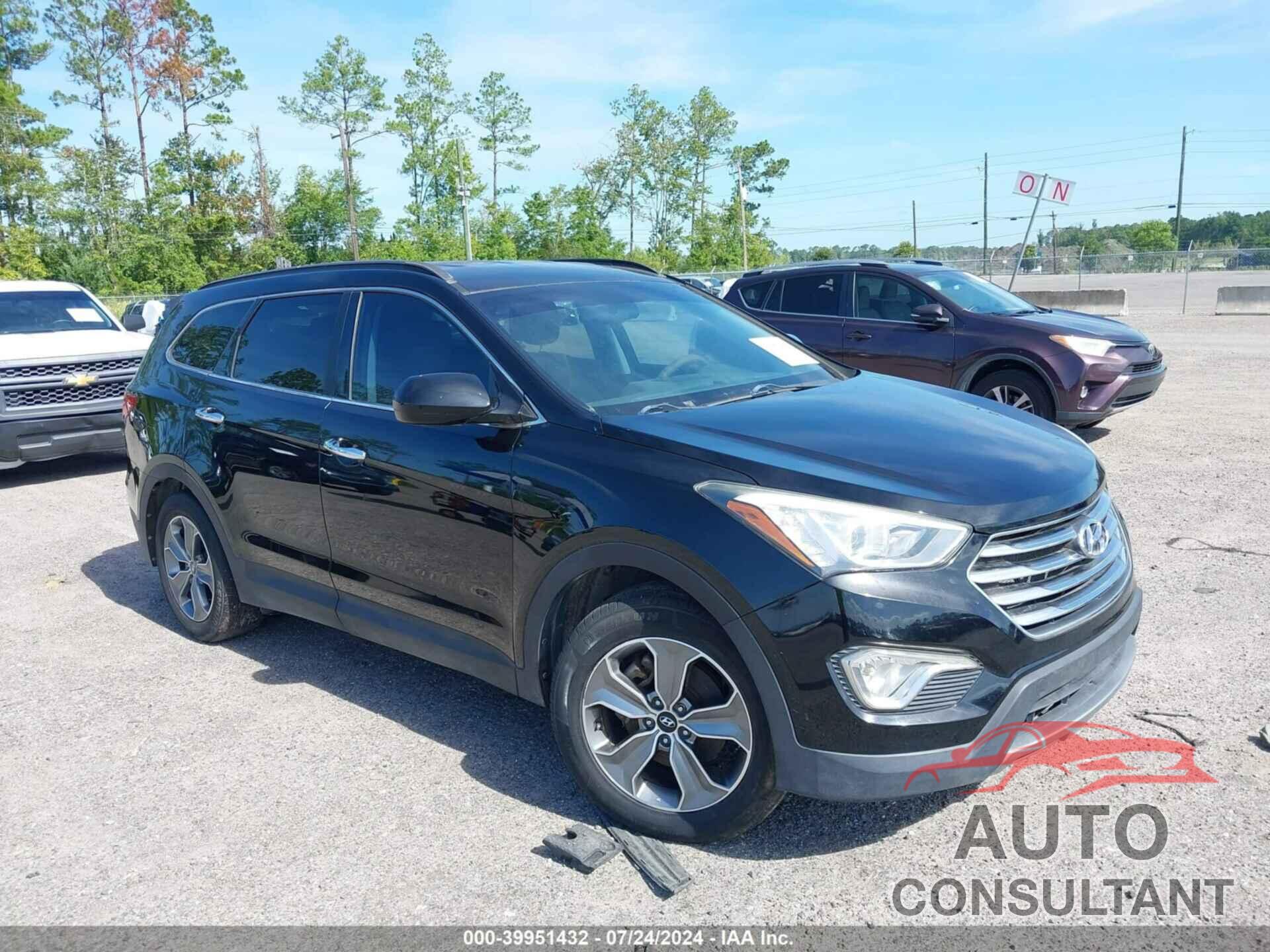 HYUNDAI SANTA FE 2016 - KM8SM4HF1GU154888