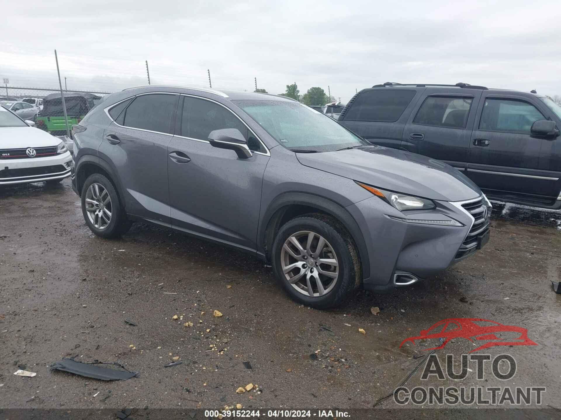 LEXUS NX 200T 2016 - JTJYARBZ5G2034320