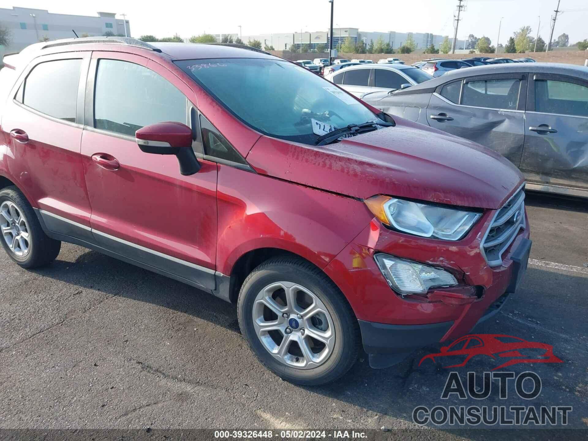 FORD ECOSPORT 2020 - MAJ3S2GE7LC365451