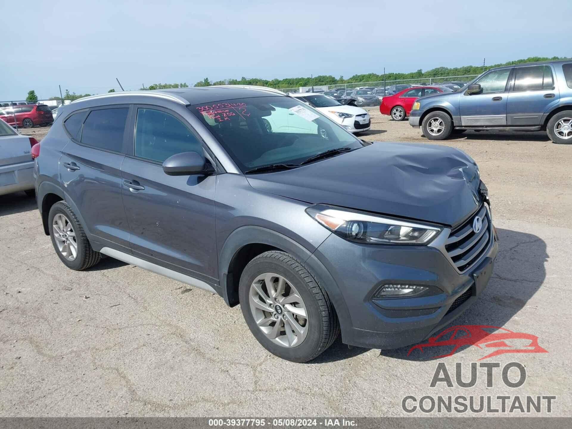 HYUNDAI TUCSON 2017 - KM8J3CA48HU570357