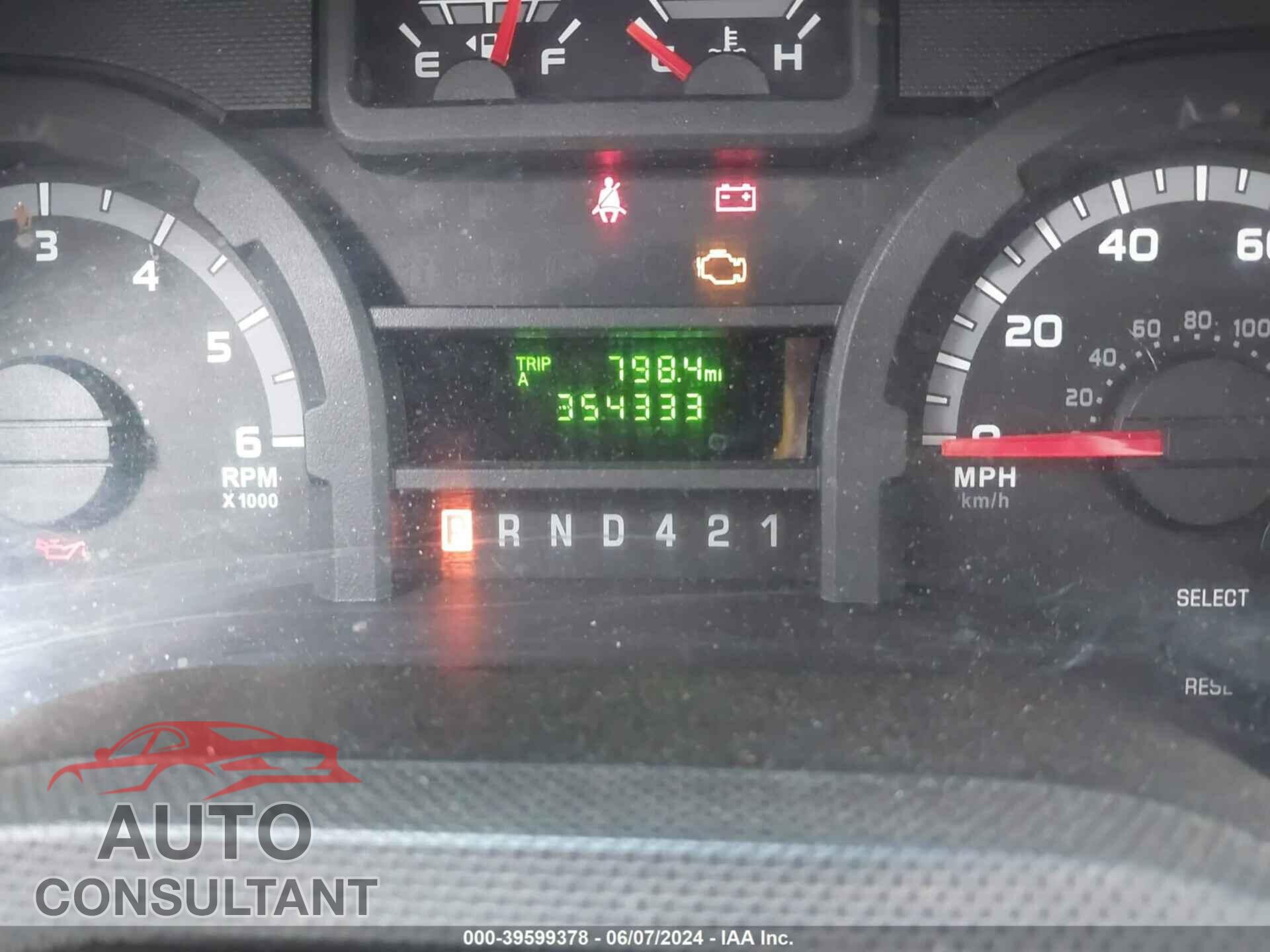 FORD E-450 CUTAWAY 2016 - 1FDFE4FS7GDC32086