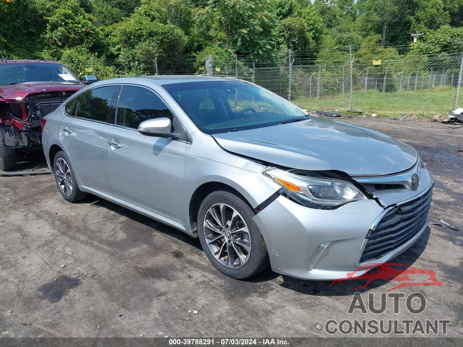 TOYOTA AVALON 2018 - 4T1BK1EB8JU280520