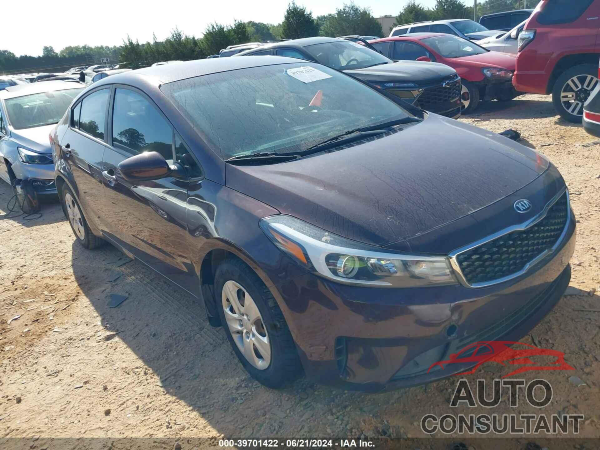 KIA FORTE 2017 - 3KPFK4A70HE029590