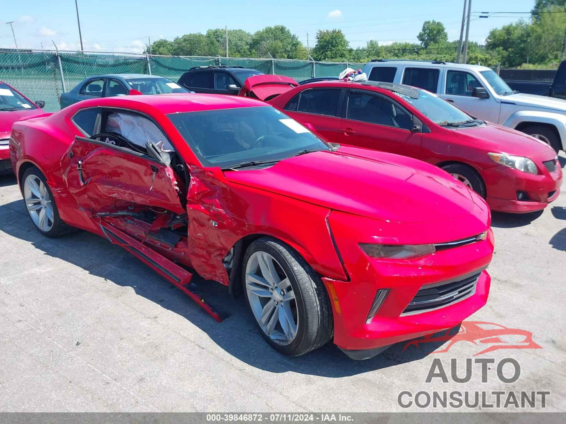 CHEVROLET CAMARO 2016 - 1G1FD1RS4G0122338