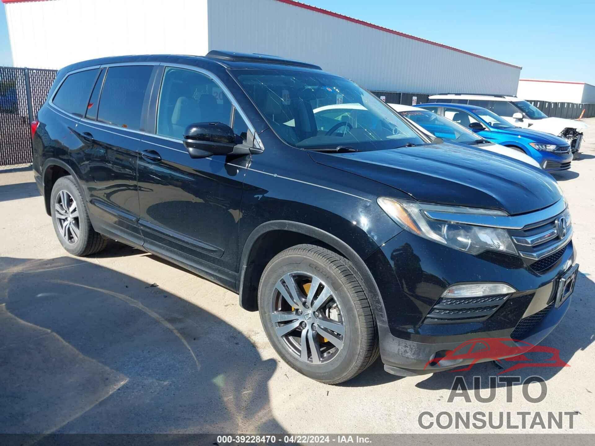 HONDA PILOT 2016 - 5FNYF5H55GB045266