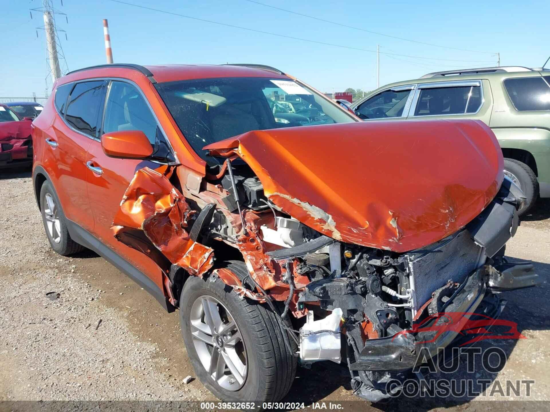 HYUNDAI SANTA FE SPORT 2017 - 5XYZUDLB4HG471378