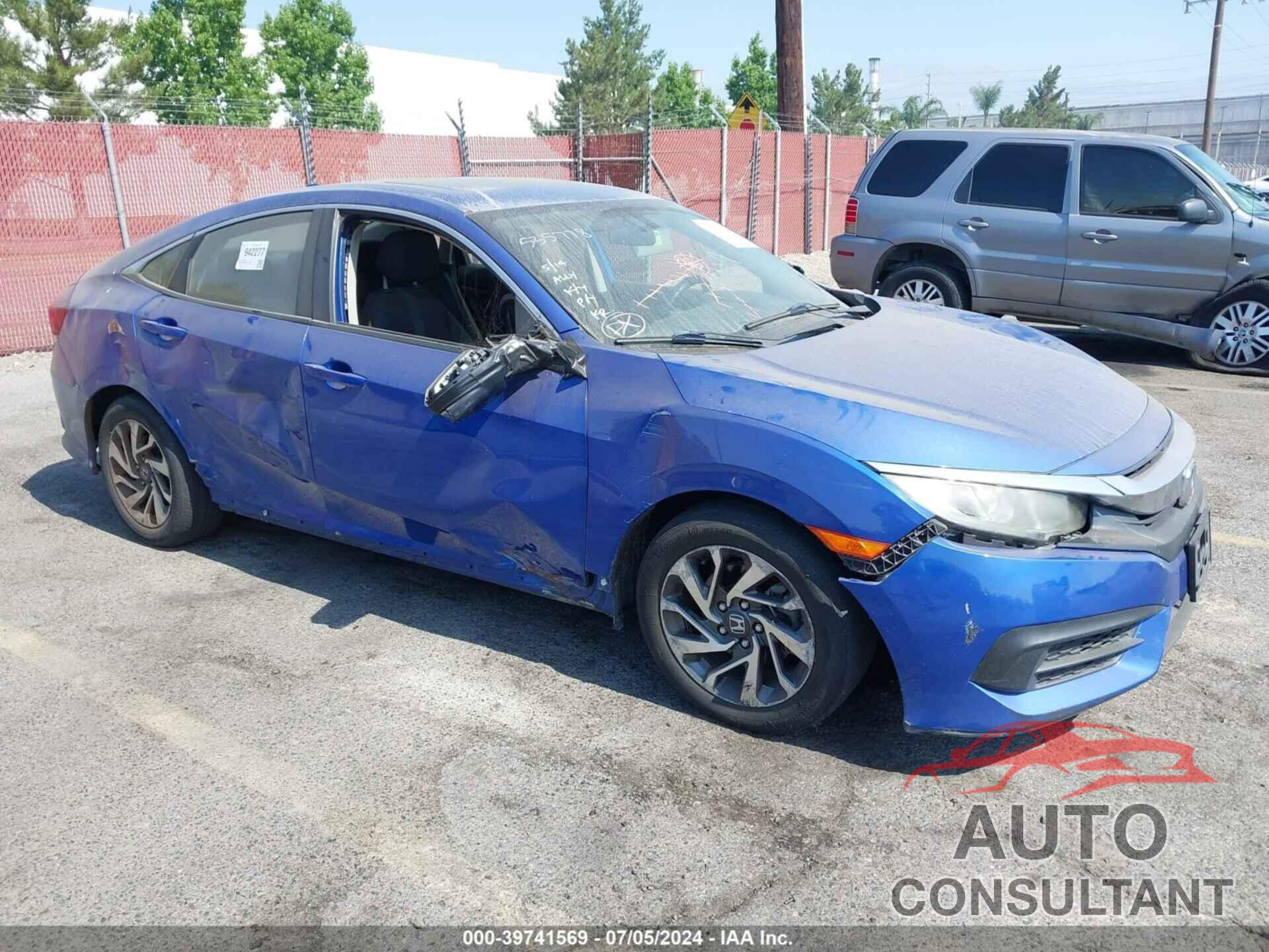 HONDA CIVIC 2017 - 2HGFC2F76HH535778