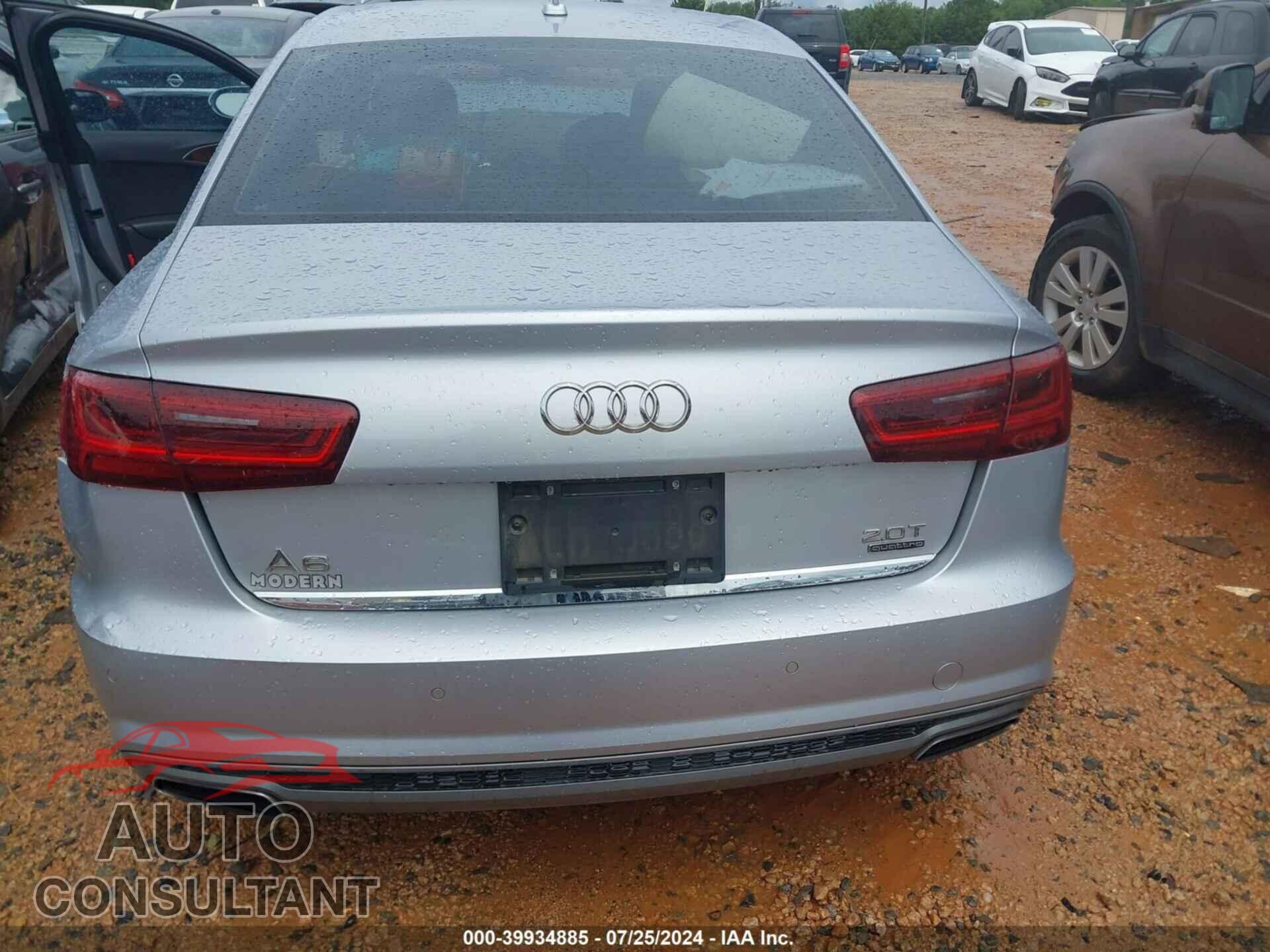 AUDI A6 2016 - WAUGFAFC1GN043809