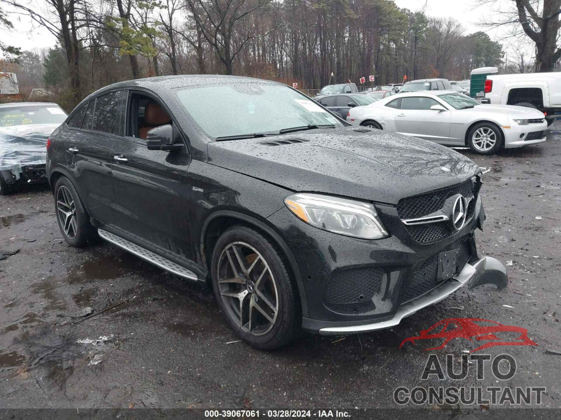 MERCEDES-BENZ AMG GLE 43 COUPE 2017 - 4JGED6EBXHA051210