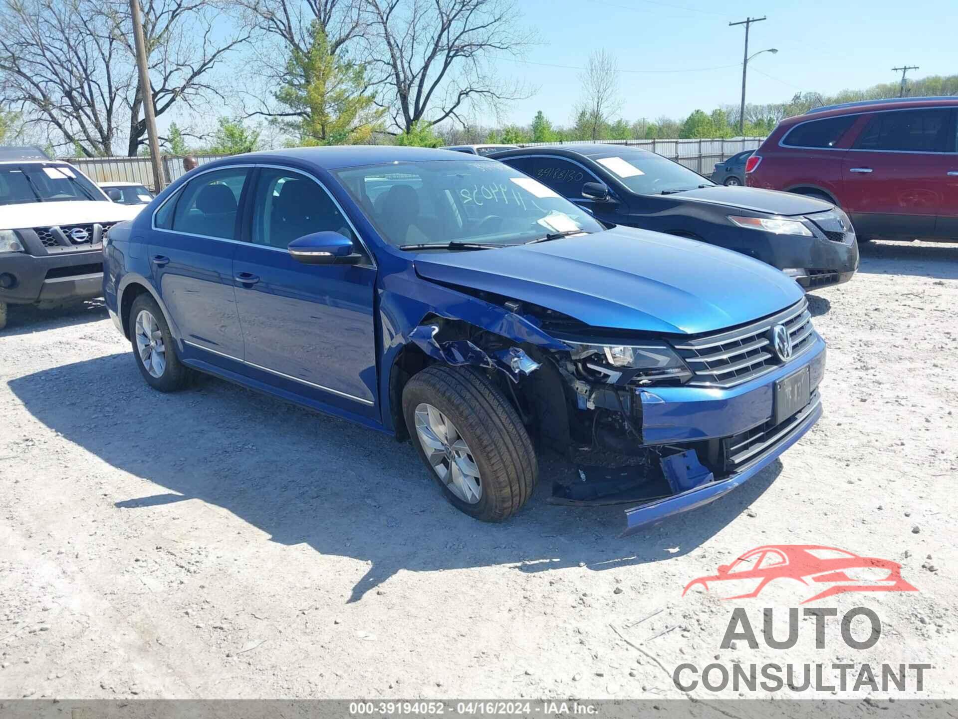VOLKSWAGEN PASSAT 2016 - 1VWAT7A36GC057239