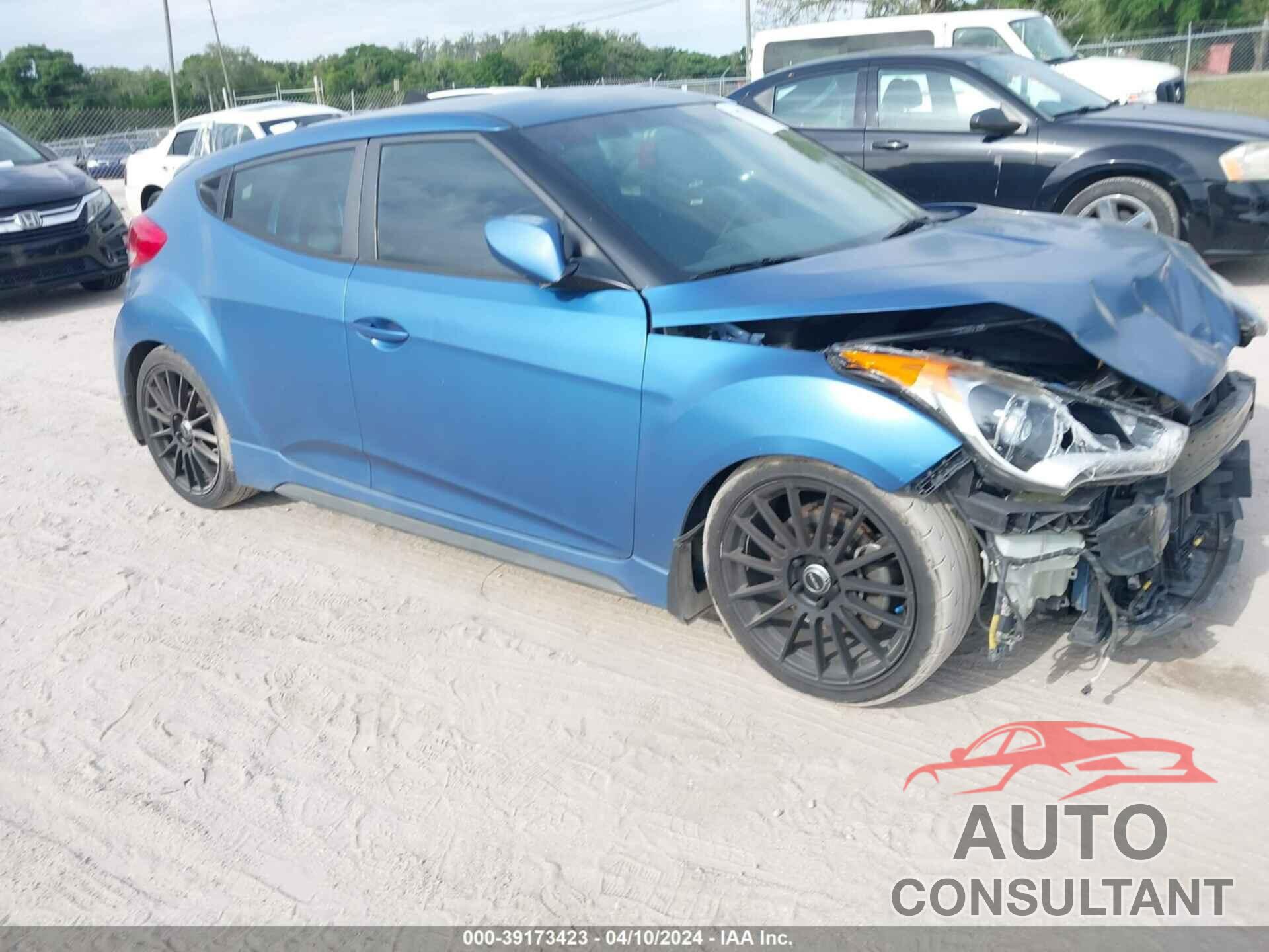 HYUNDAI VELOSTER 2016 - KMHTC6AE8GU255902