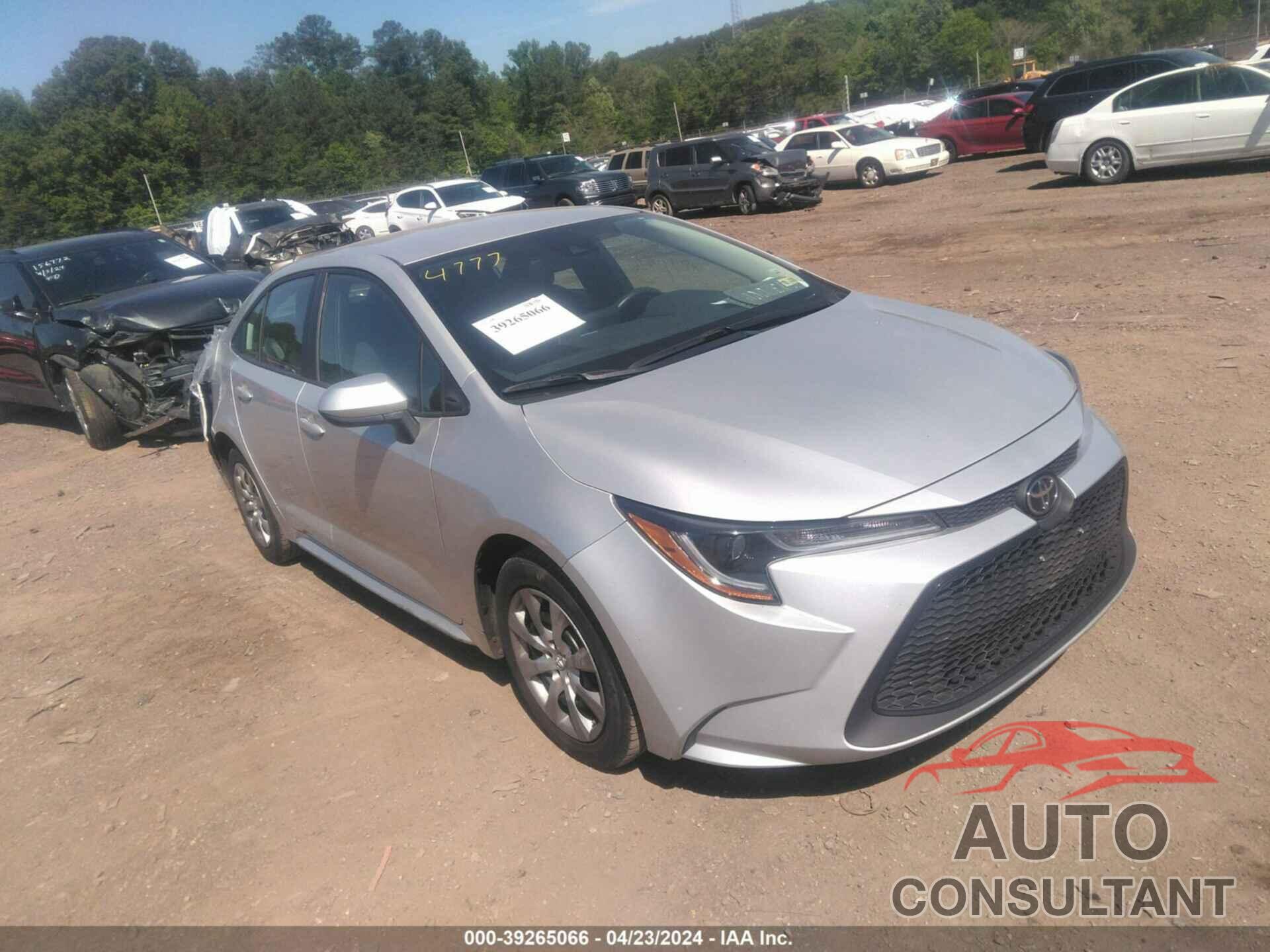 TOYOTA COROLLA 2021 - 5YFEPMAE8MP249077