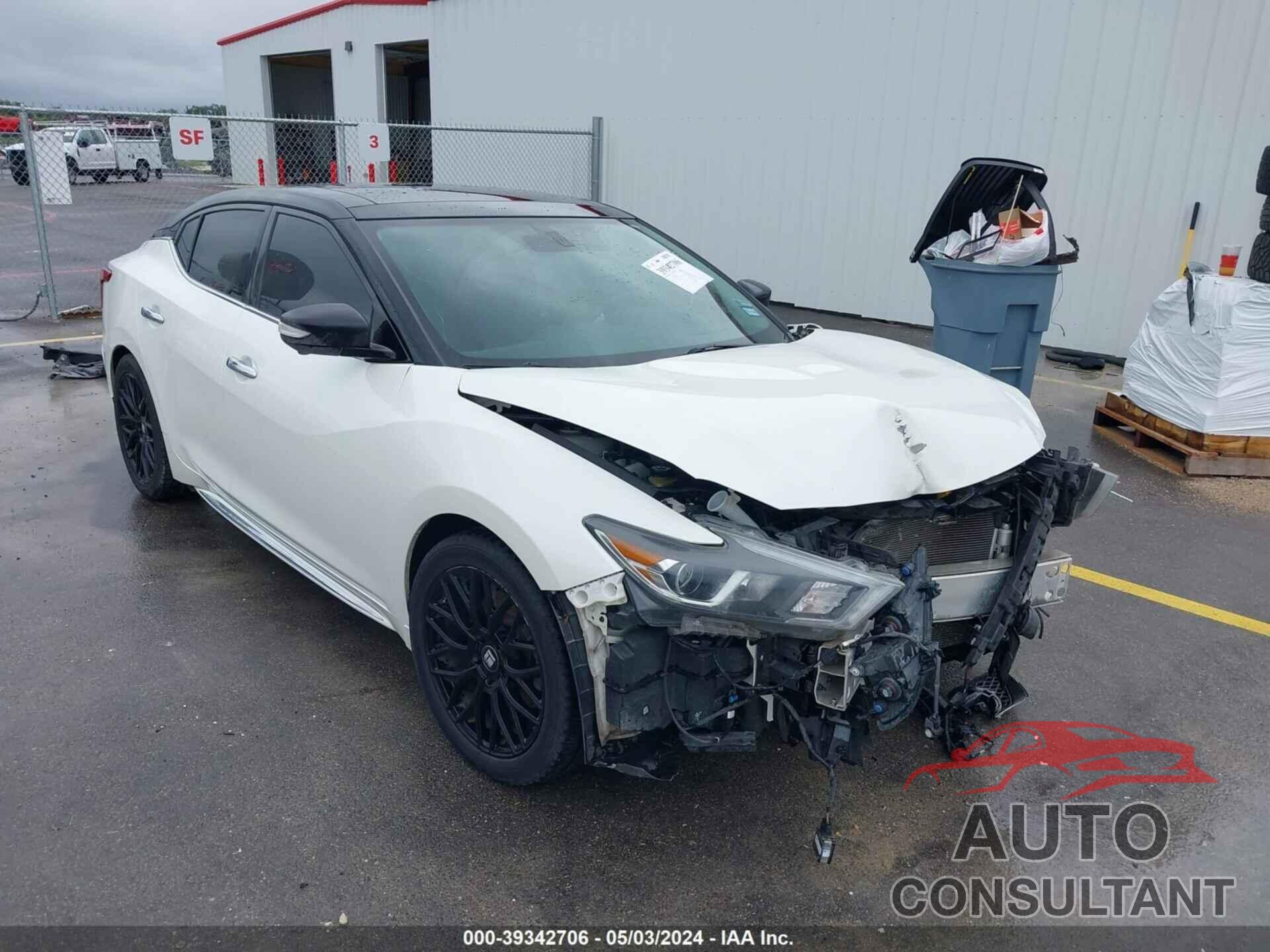 NISSAN MAXIMA 2018 - 1N4AA6AP6JC399292