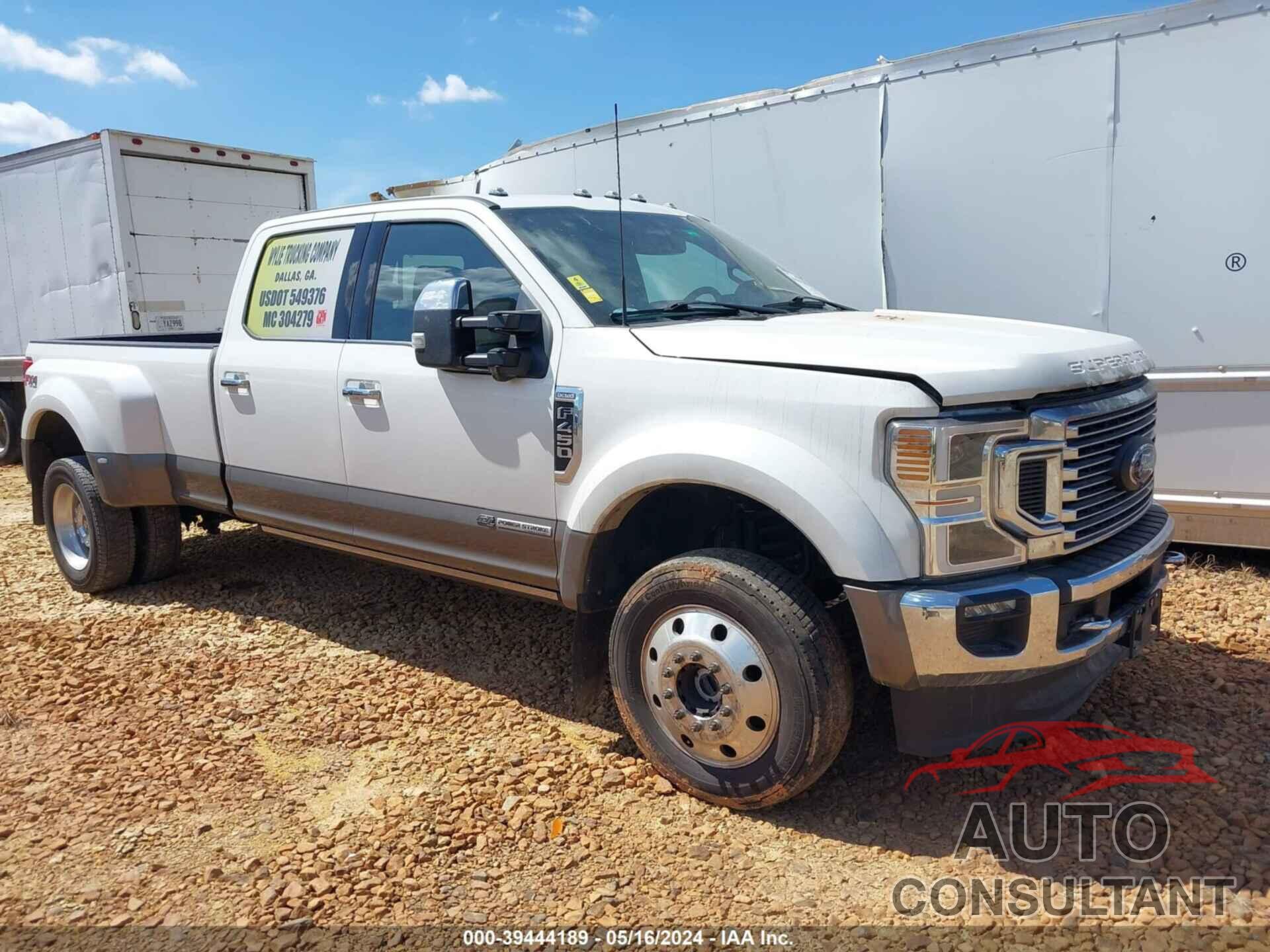 FORD F-450 2022 - 1FT8W4DT5NED59173