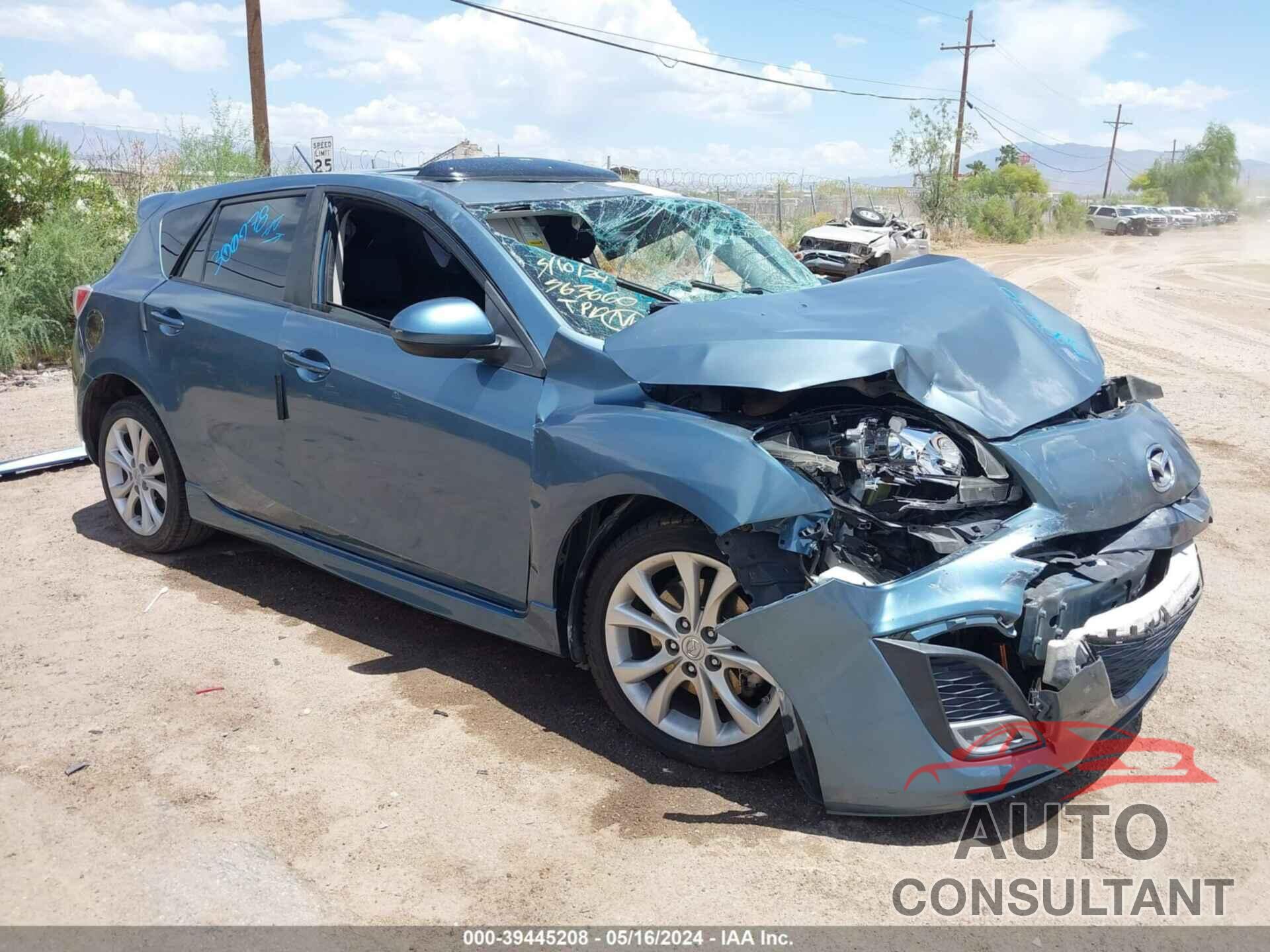 MAZDA MAZDA3 2010 - JM1BL1H61A1300978