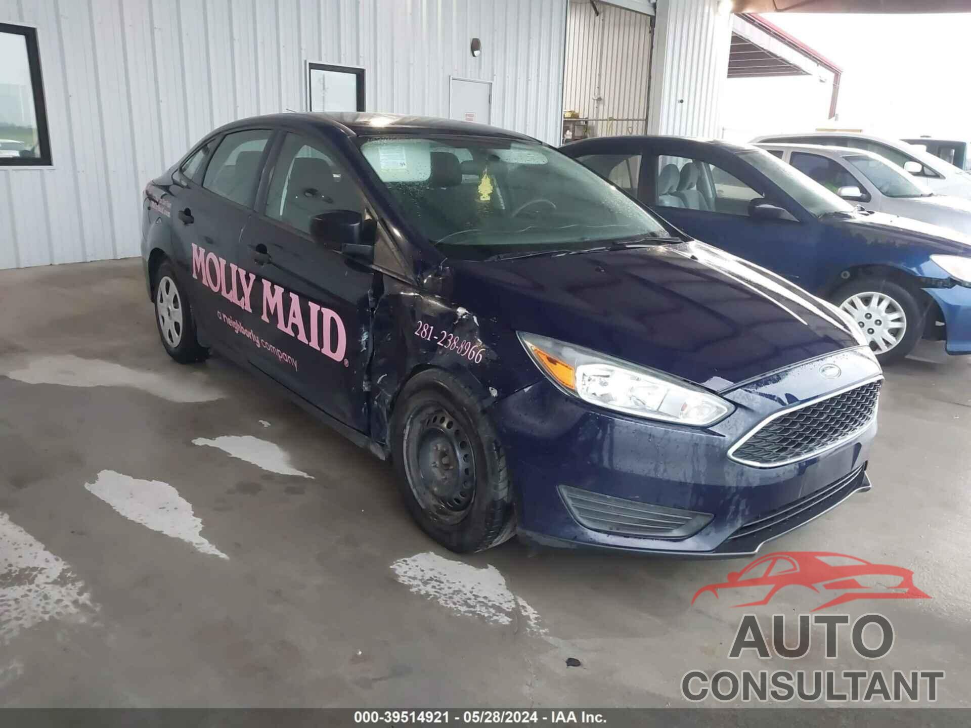 FORD FOCUS 2018 - 1FADP3E21JL204336