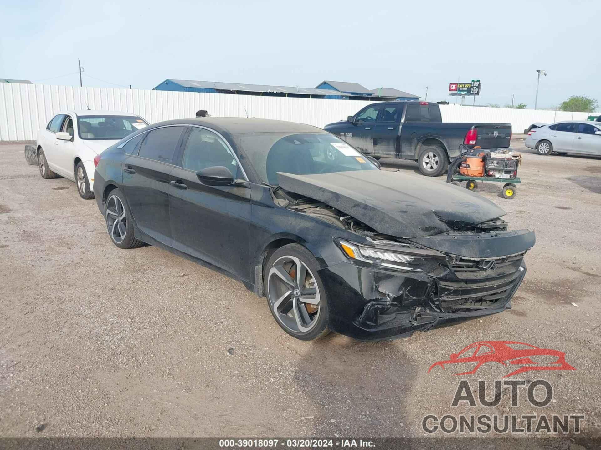 HONDA ACCORD 2021 - 1HGCV2F35MA005322