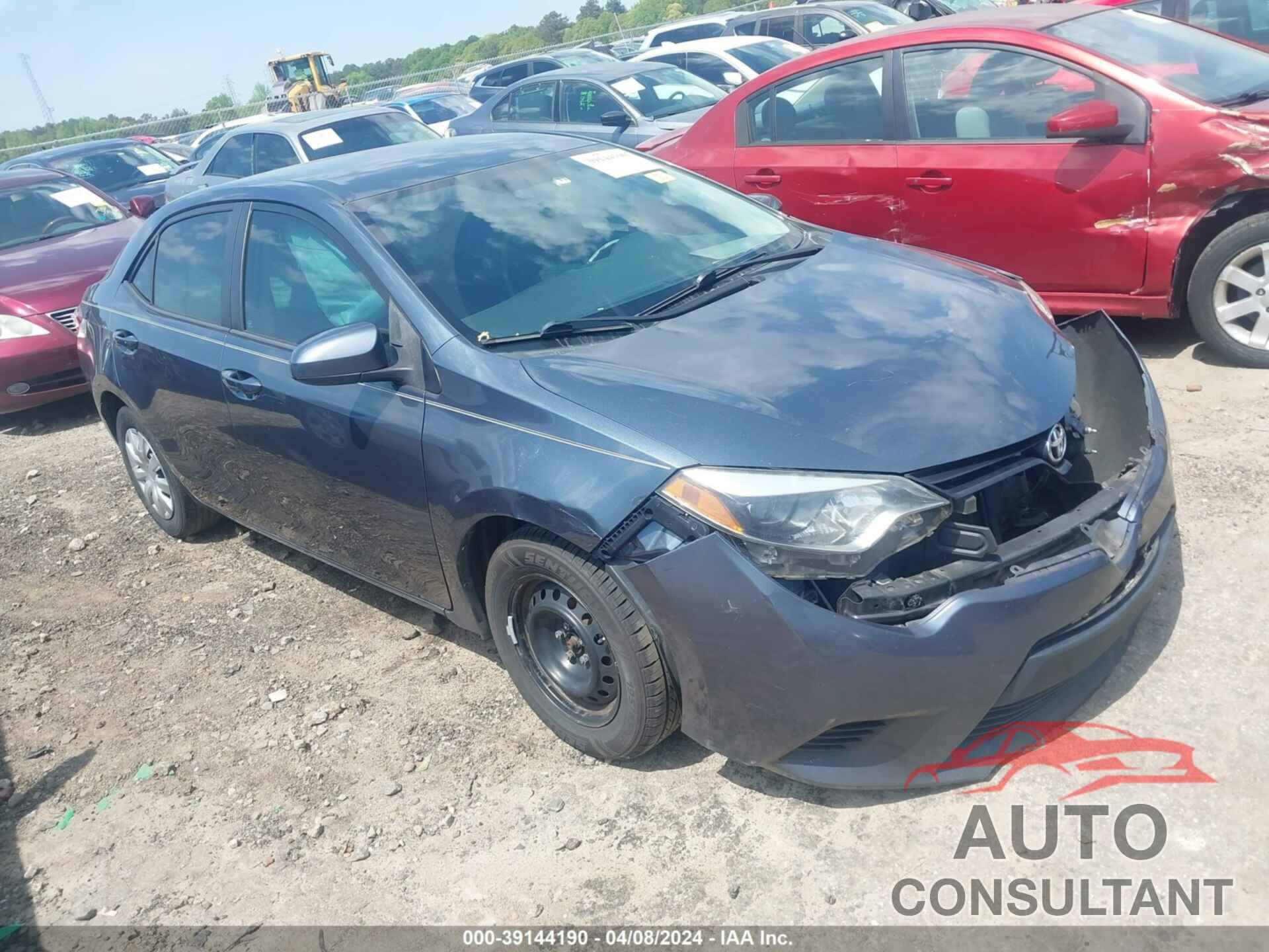 TOYOTA COROLLA 2016 - 2T1BURHE6GC554256
