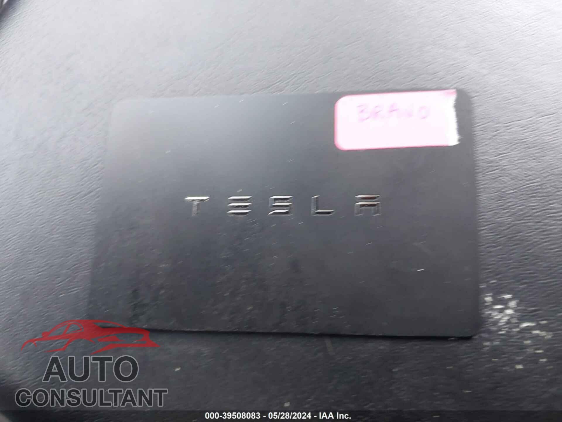 TESLA MODEL 3 2017 - 5YJ3E1EA1HF001807