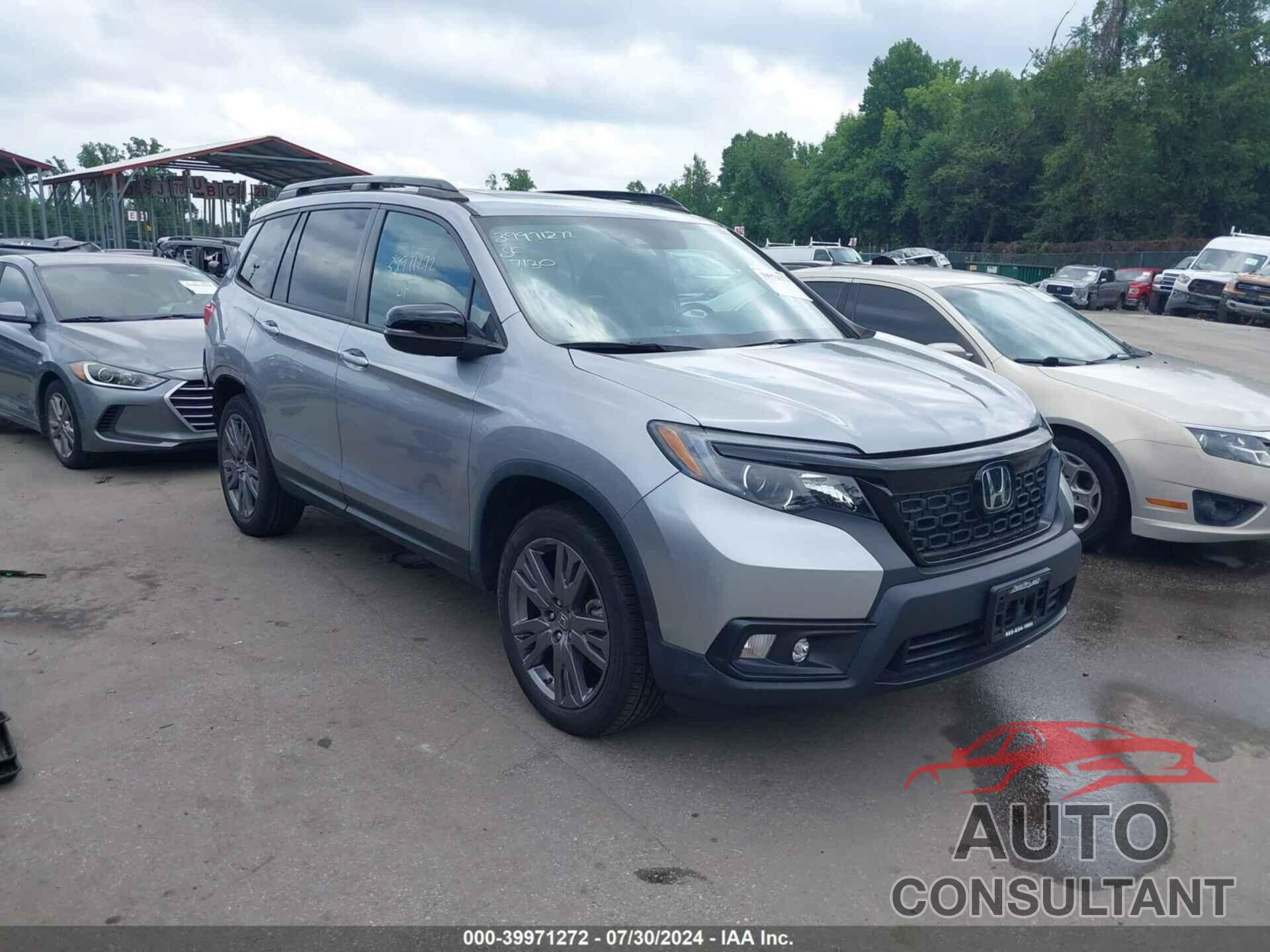 HONDA PASSPORT 2019 - 5FNYF8H50KB011648