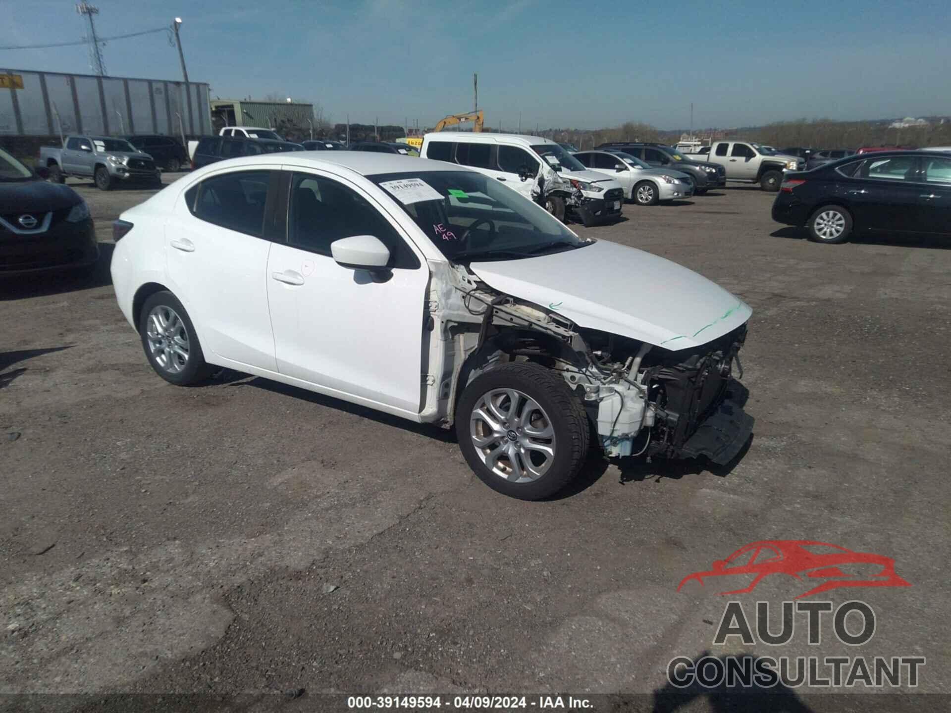 TOYOTA YARIS IA 2017 - 3MYDLBYV8HY163356