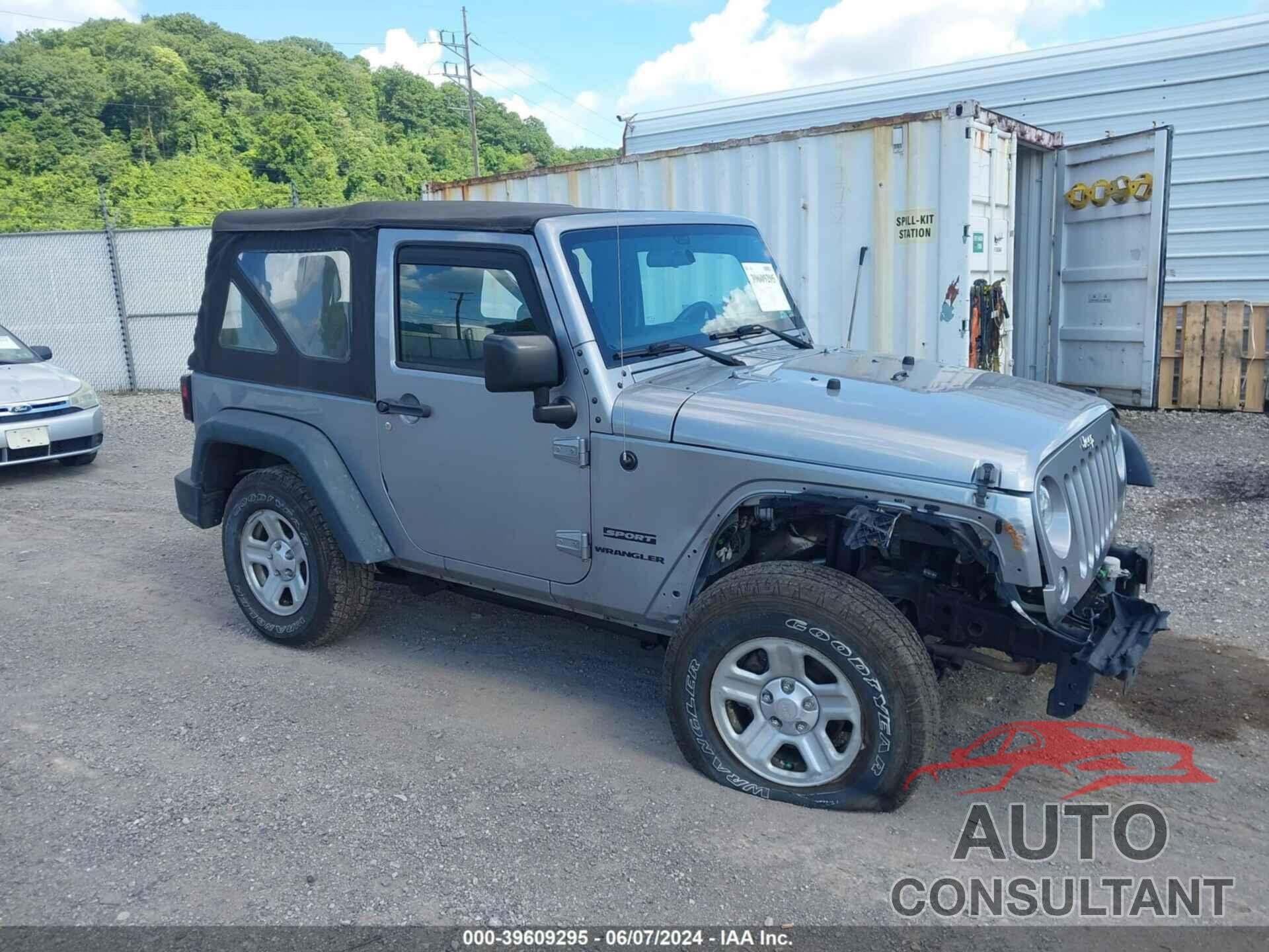 JEEP WRANGLER 2016 - 1C4AJWAG9GL108416