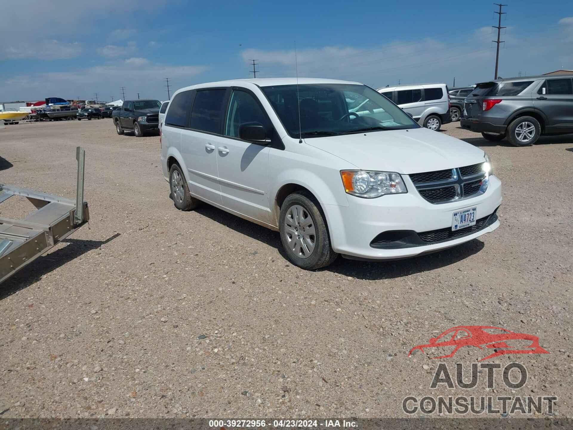 DODGE GRAND CARAVAN 2016 - 2C4RDGBG9GR100550