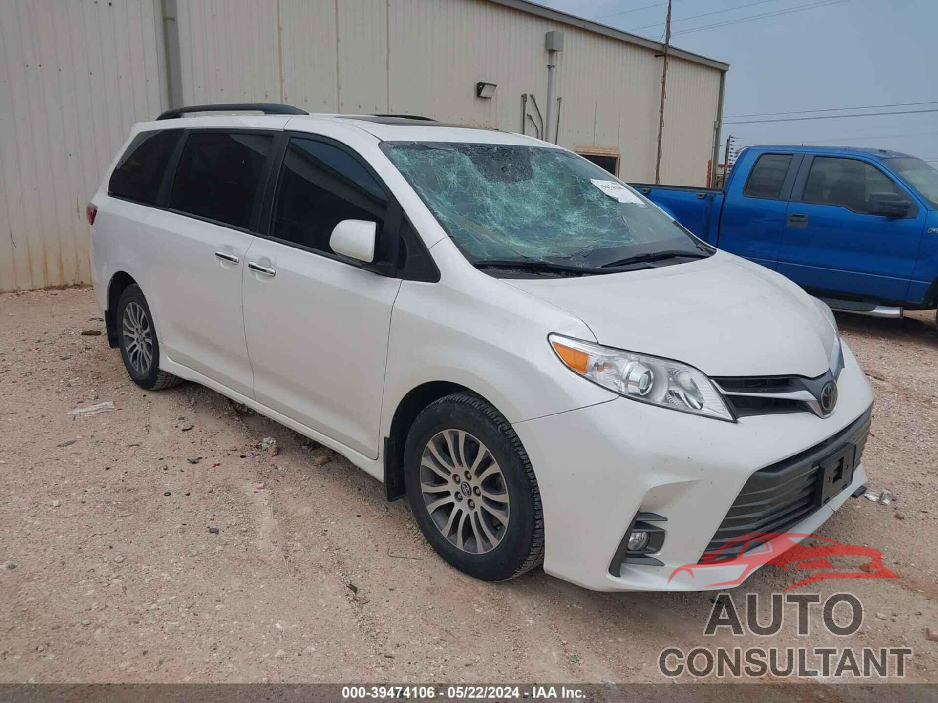 TOYOTA SIENNA 2020 - 5TDYZ3DC6LS042978