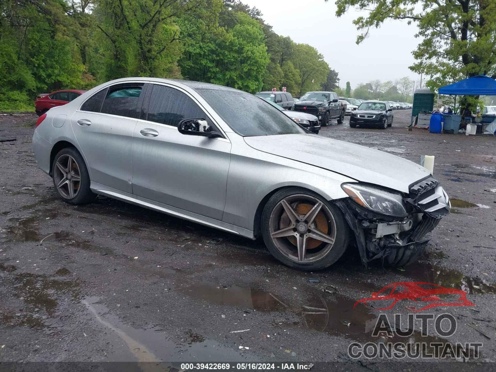 MERCEDES-BENZ C 300 2016 - WDDWF4KB9GR161389