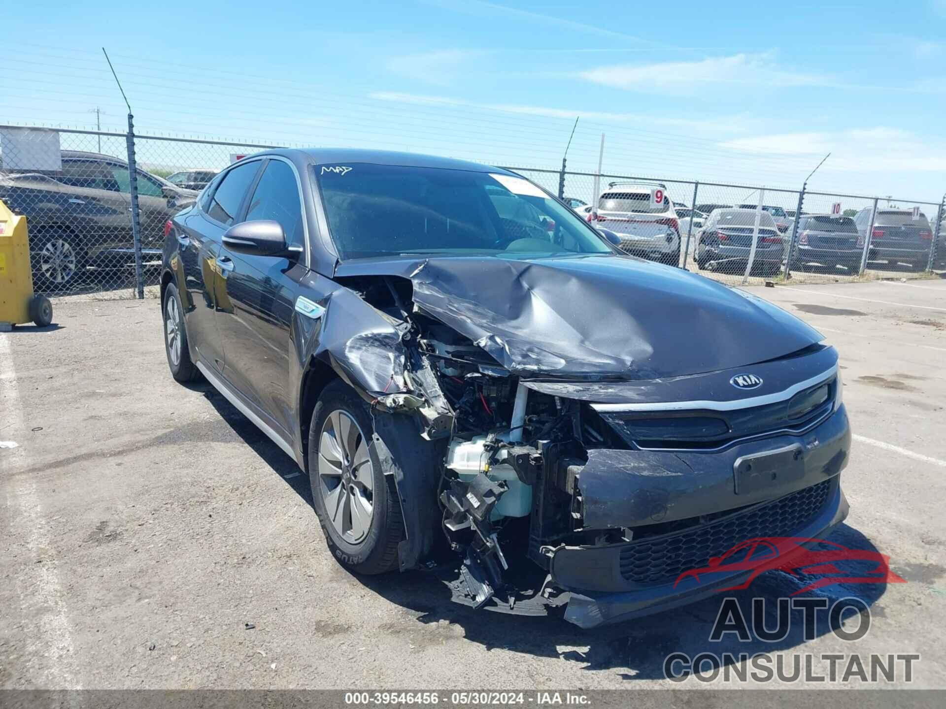 KIA OPTIMA HYBRID 2017 - KNAGT4LE9H5017539