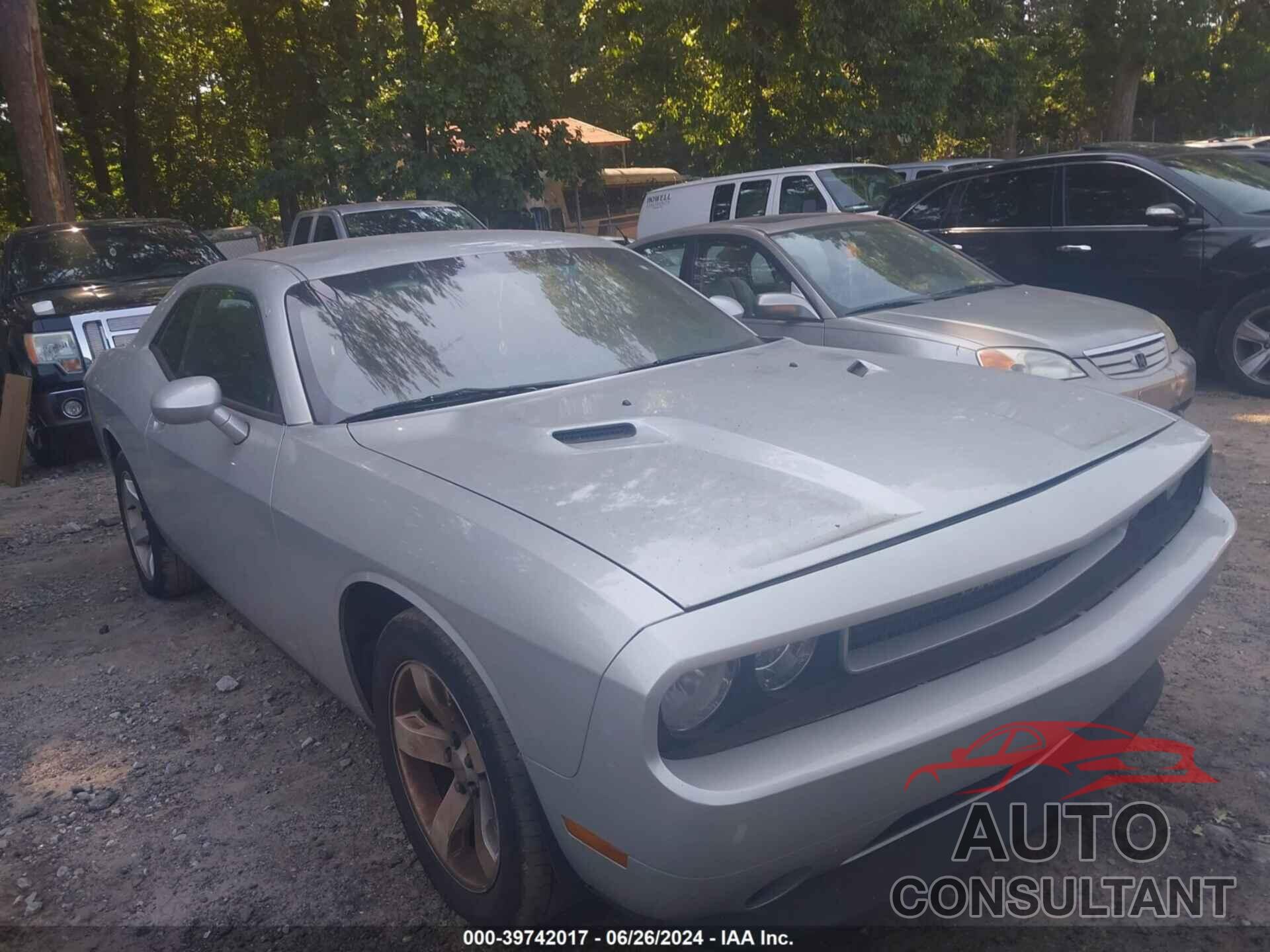 DODGE CHALLENGER 2012 - 2C3CDYAG7CH228335