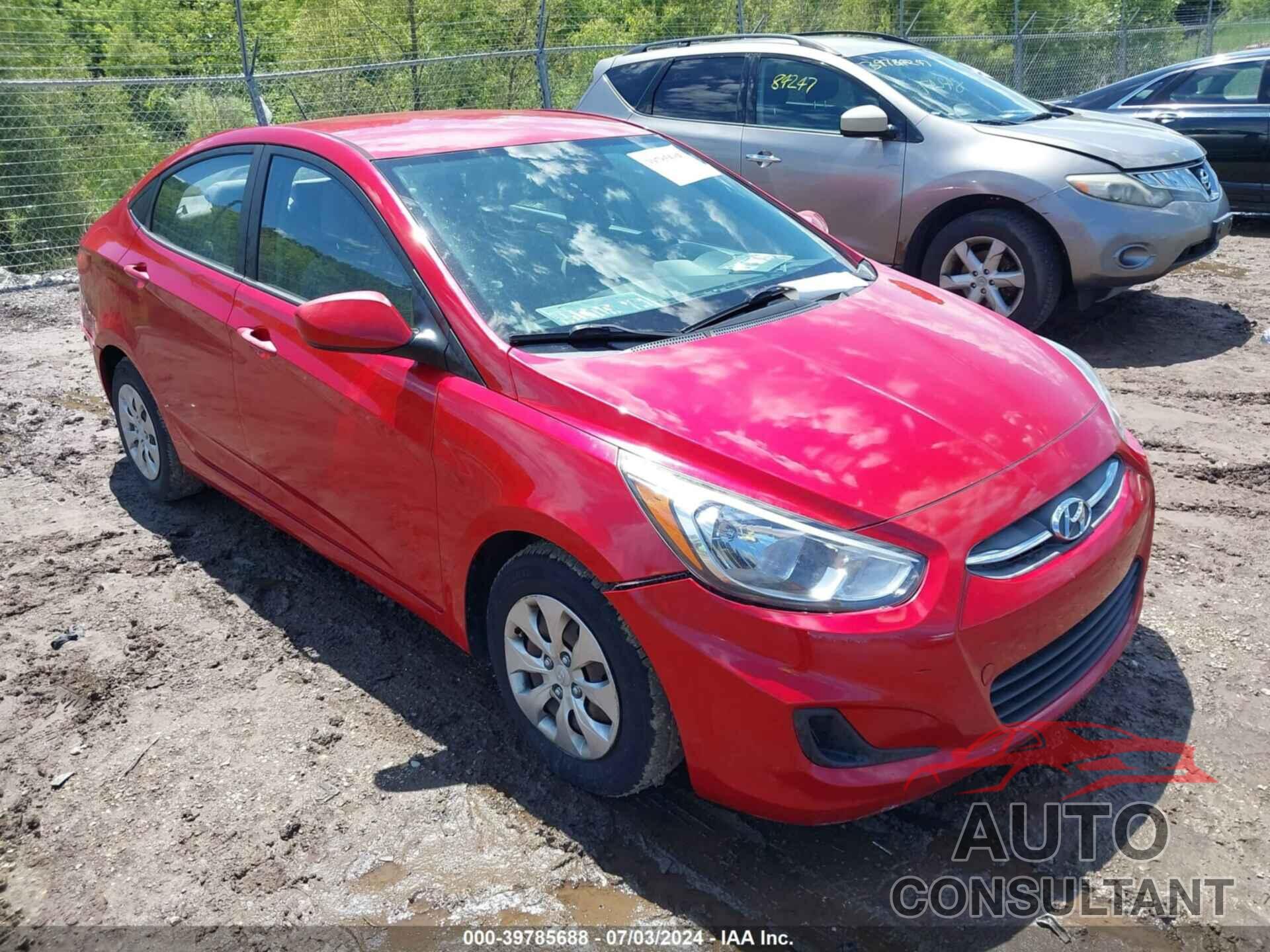 HYUNDAI ACCENT 2016 - KMHCT4AE4GU038819