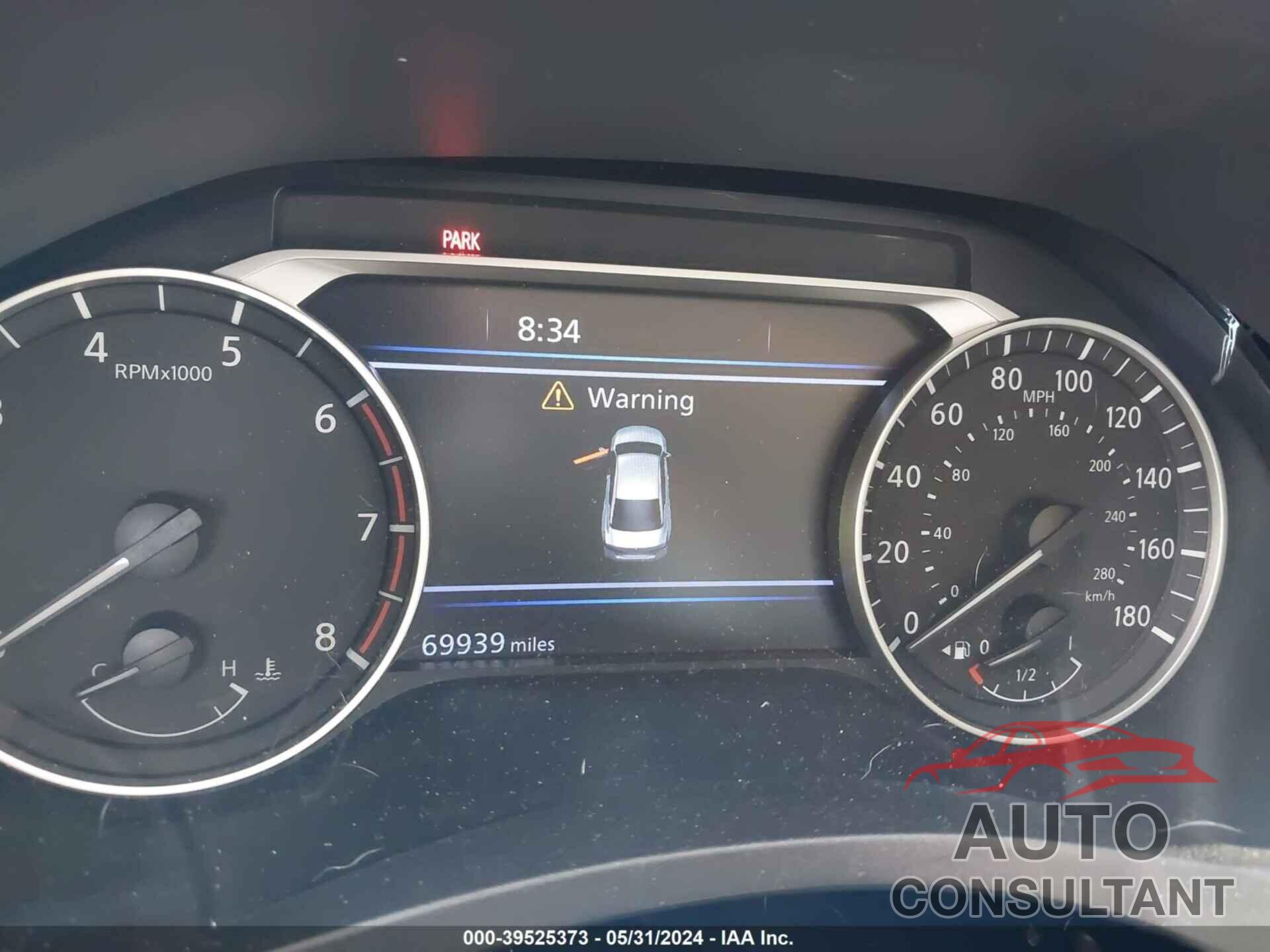 NISSAN ALTIMA 2019 - 1N4AL4FV1KC225301